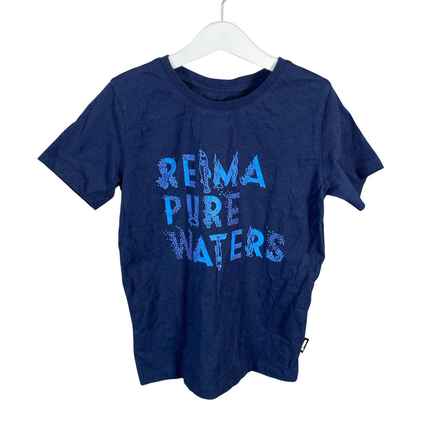 Unisex Reima - T-paita, koko 128 - 134 - Sininen (1)