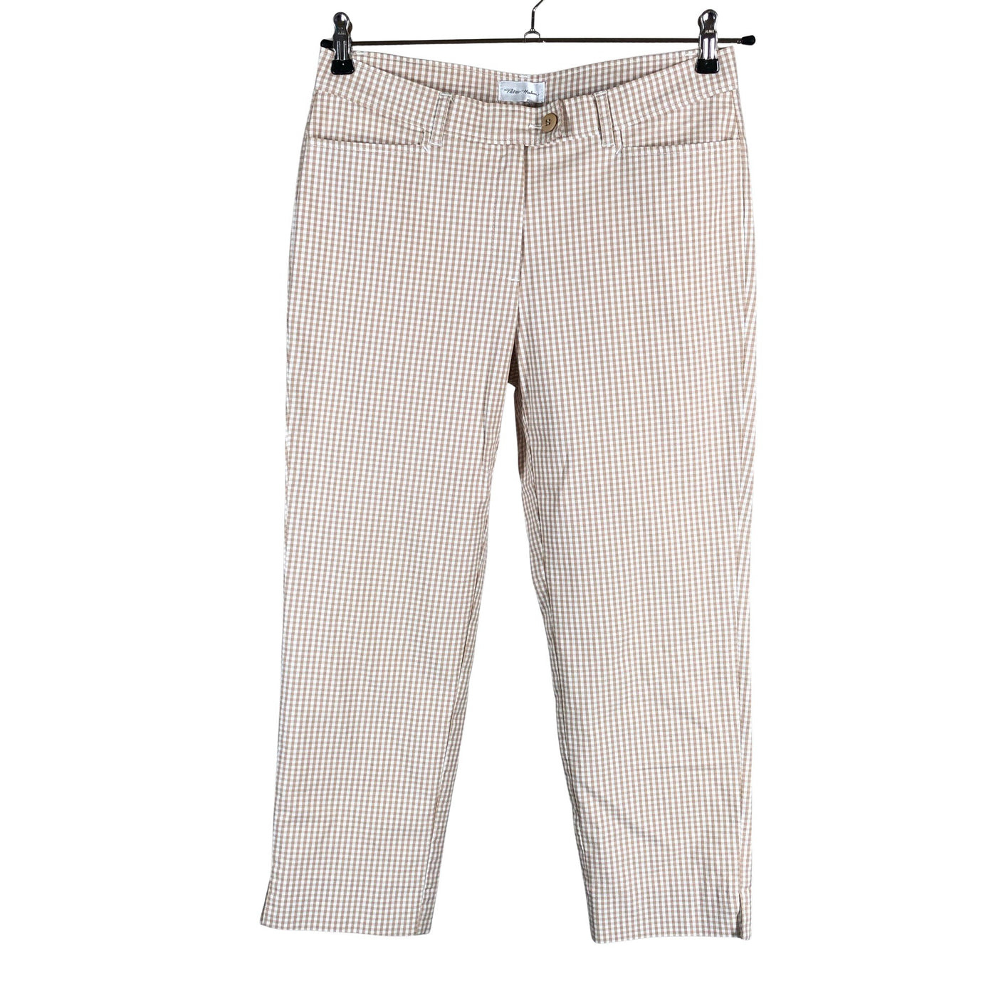 Naisten Peter Hahn - Kangascaprit, koko 38 - Beige (1)