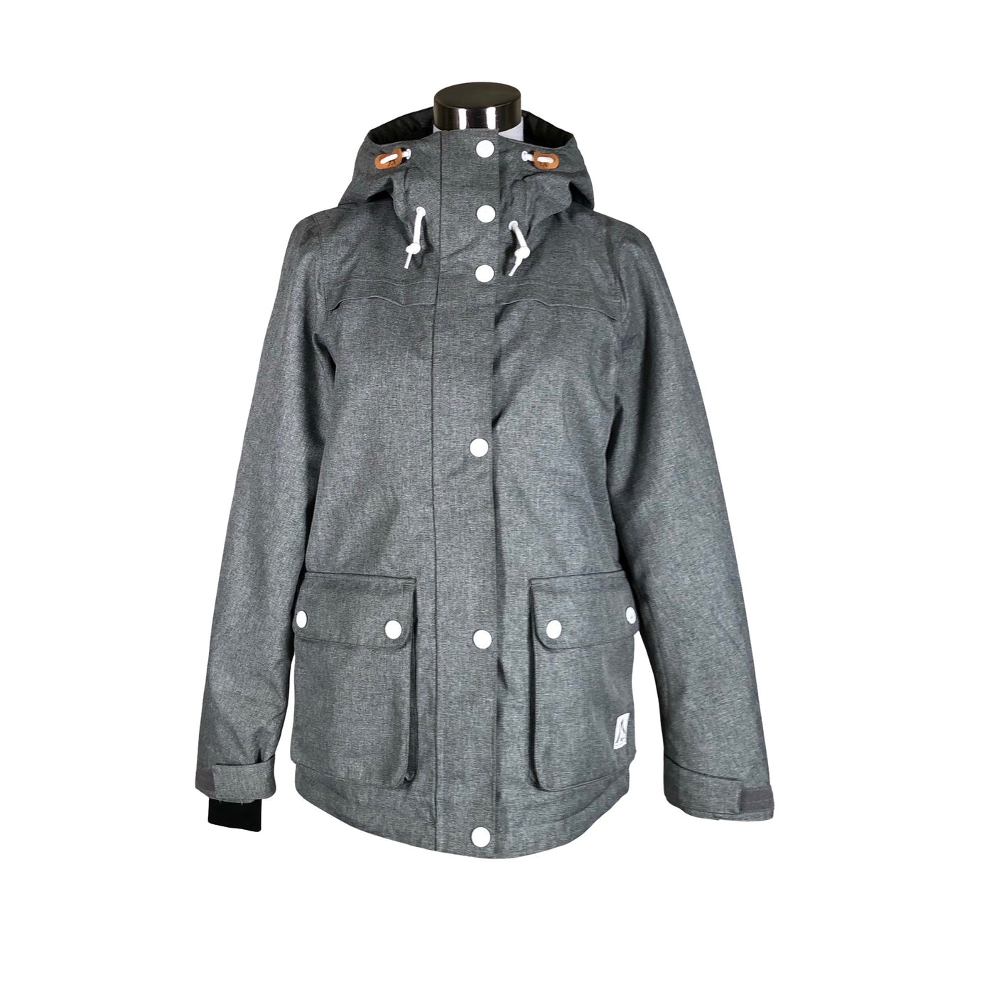 Naisten Wearcolour - Toppatakki, koko 36 - Harmaa (1)