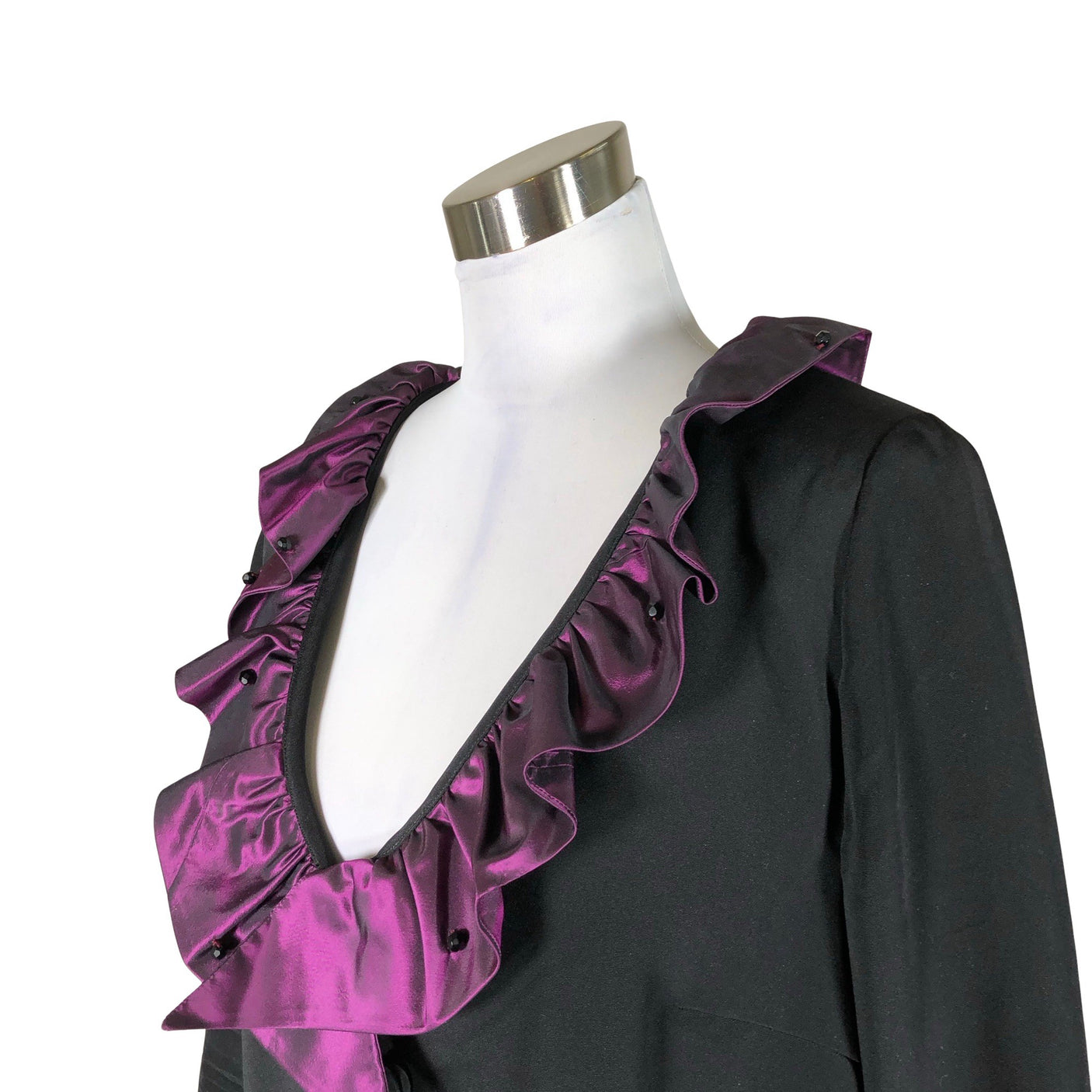 Naisten Yves Saint Laurent - Juhlahousut, koko 38 - Violetti (3)