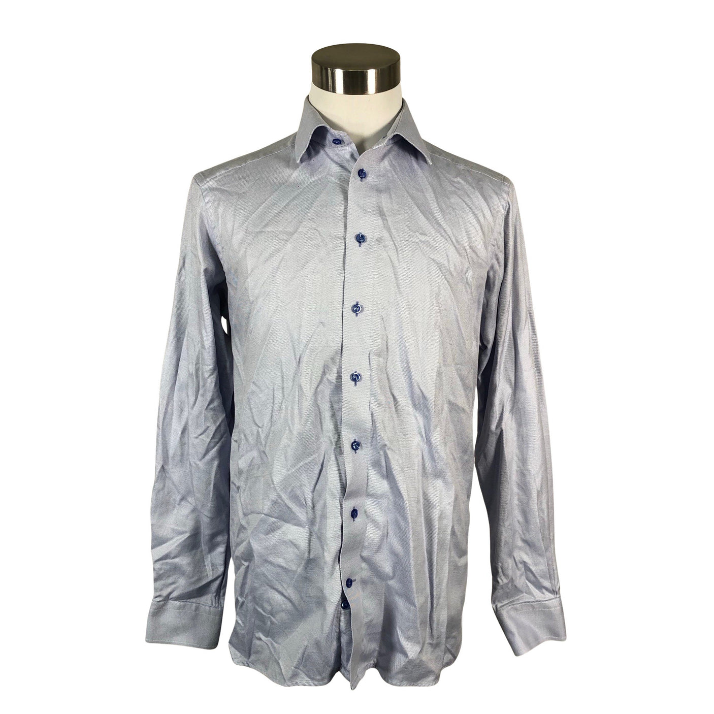 Miesten Eton - Kauluspaita, koko XL - Vaaleansininen (1)