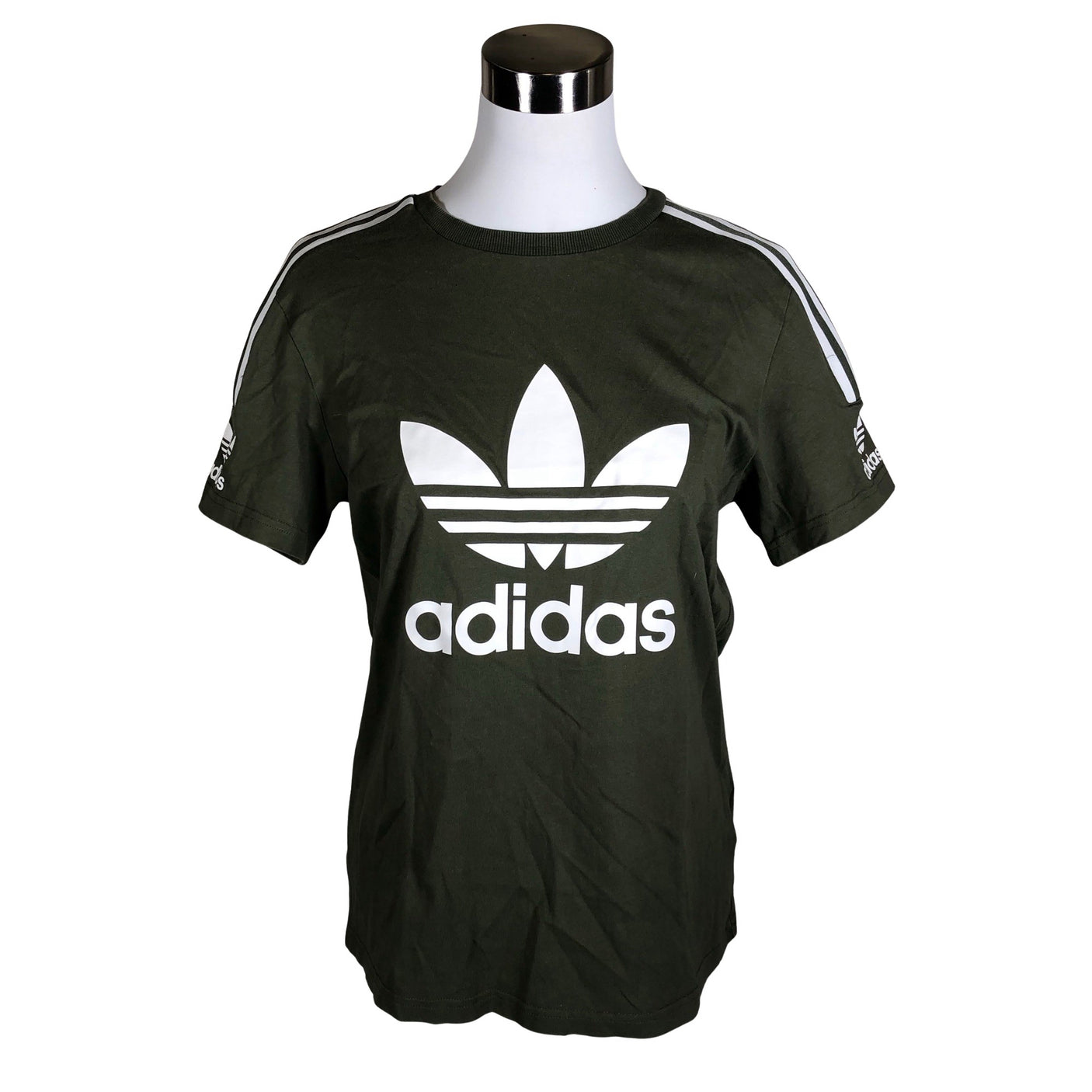 Naisten Adidas - T-paita, koko 34 - Vihreä (1)