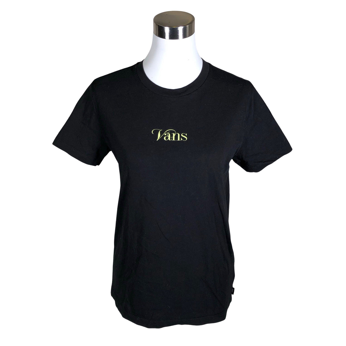 Naisten Vans - T-paita, koko 36 - Musta (1)