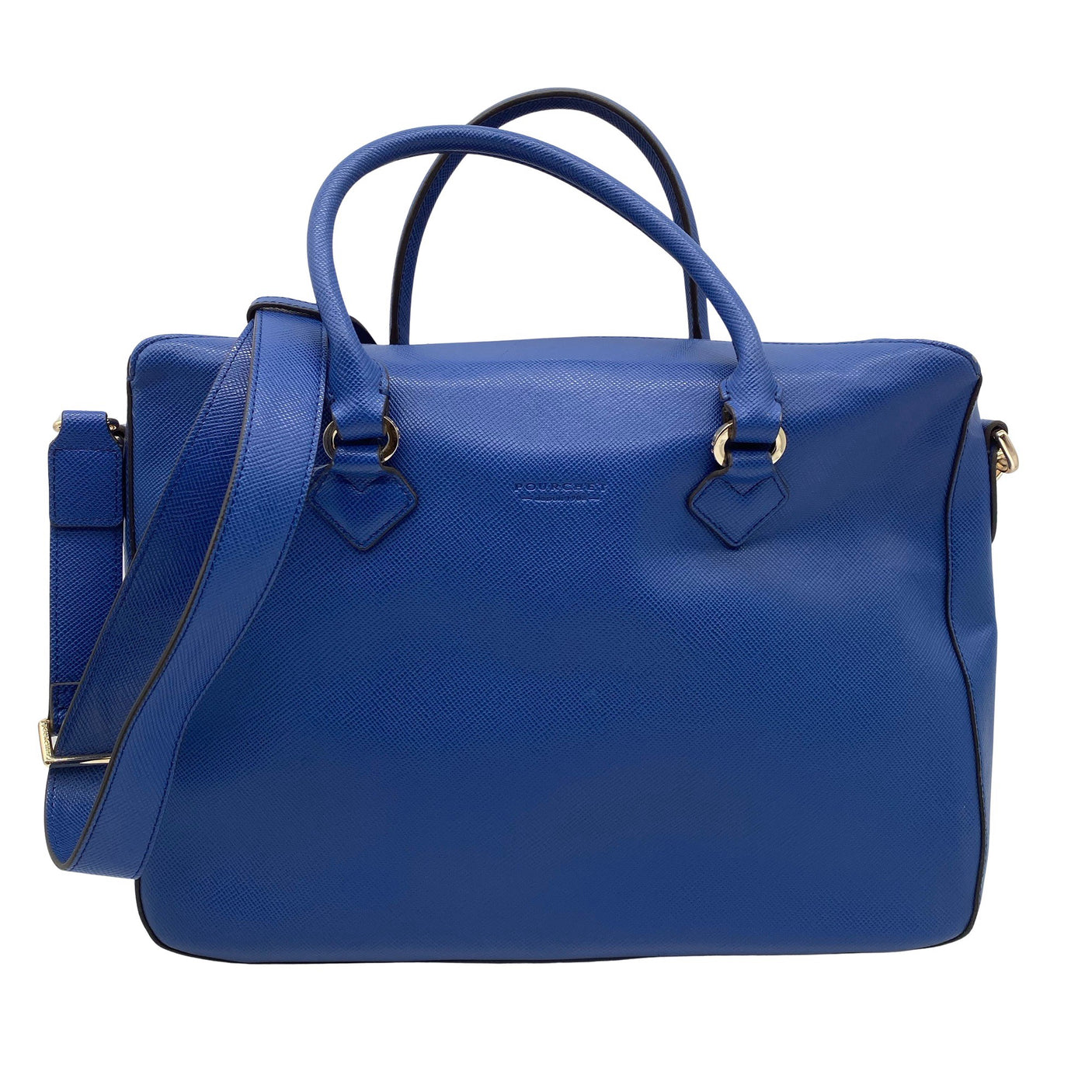 Naisten Pourchet - Käsilaukku, koko Maxi - Sininen (1)
