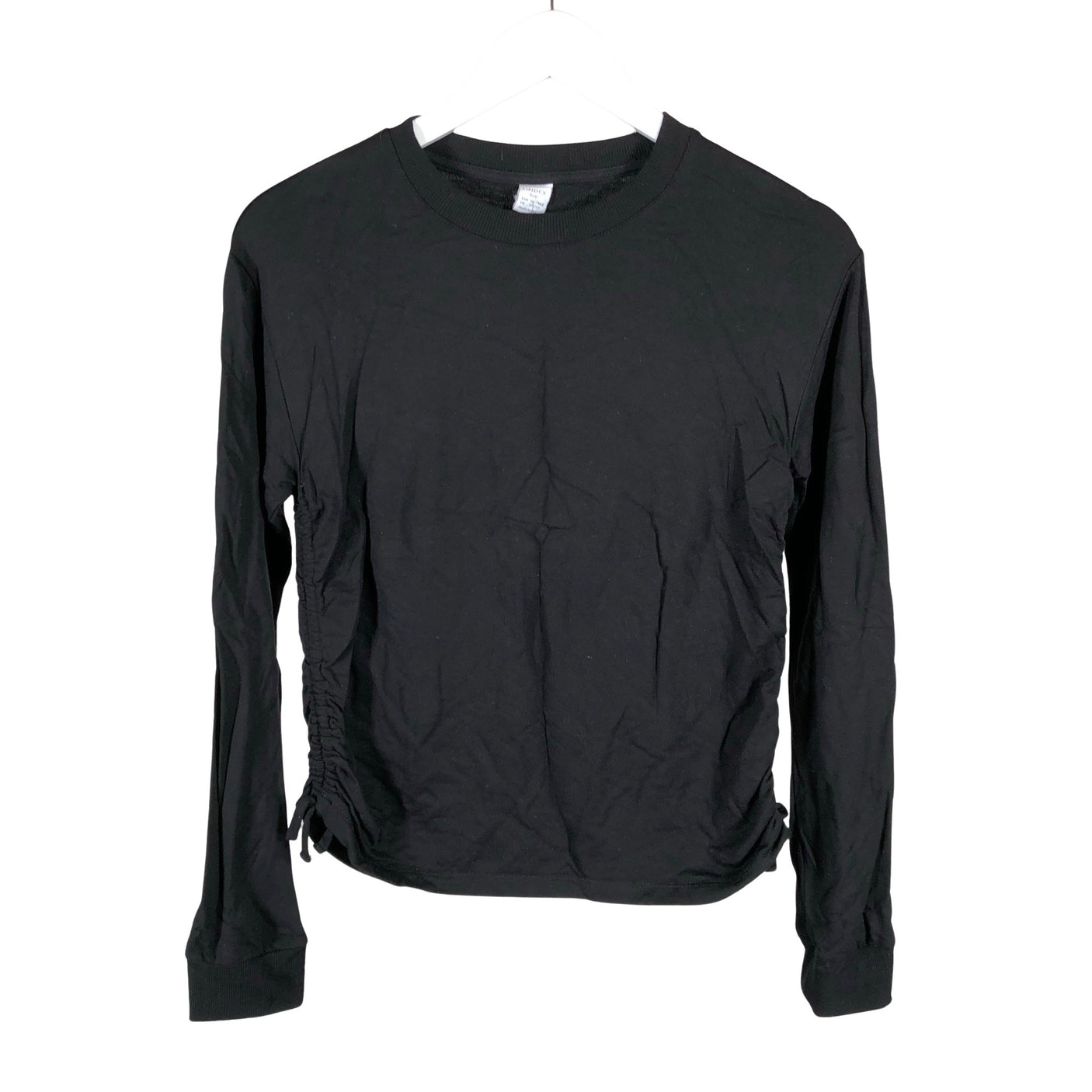 Tyttöjen Lindex - Trikoopaita, koko 158 - 164 - Musta (1)
