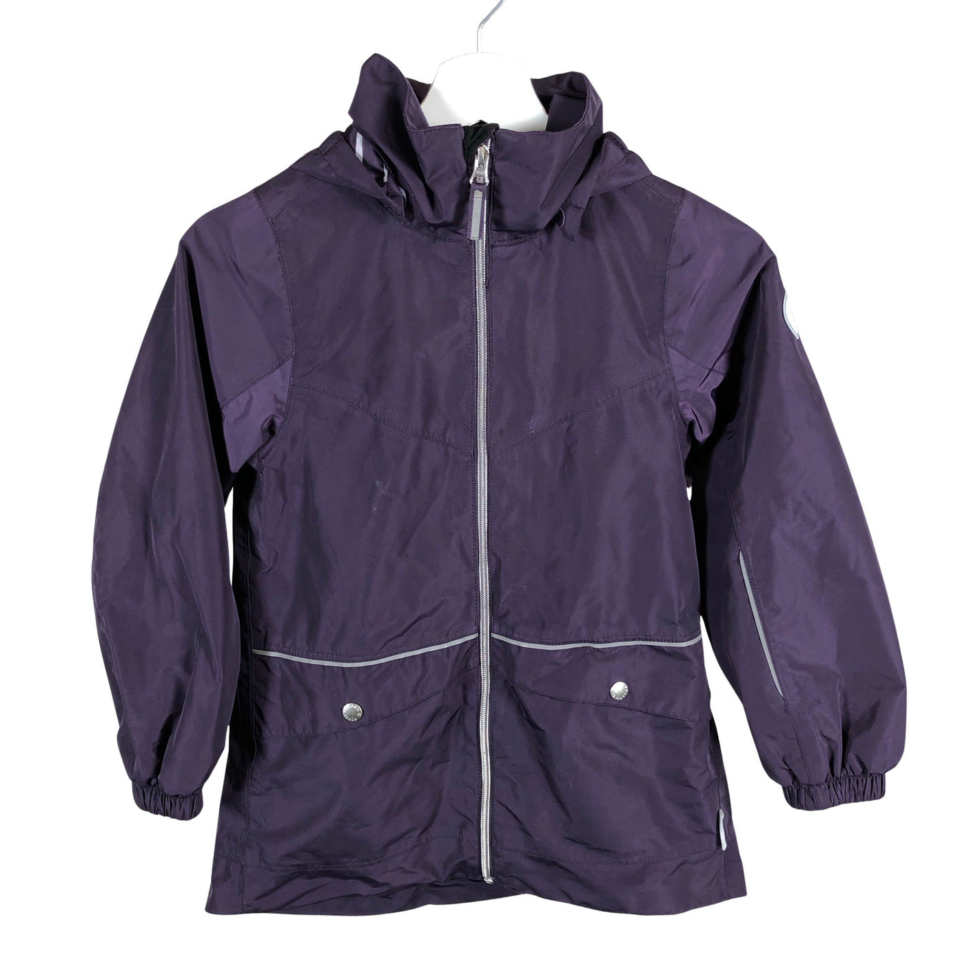 Unisex Polarn O. Pyret - Välikausitakki, koko 128 - 134 - Violetti (1)
