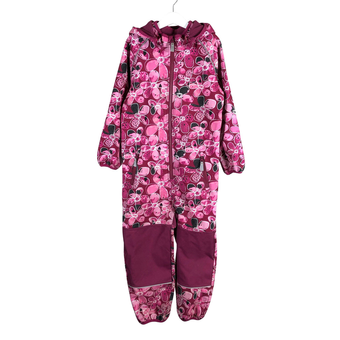 Tyttöjen Jonathan - Softshellhaalari, koko 116 - 122 - Pinkki (1)