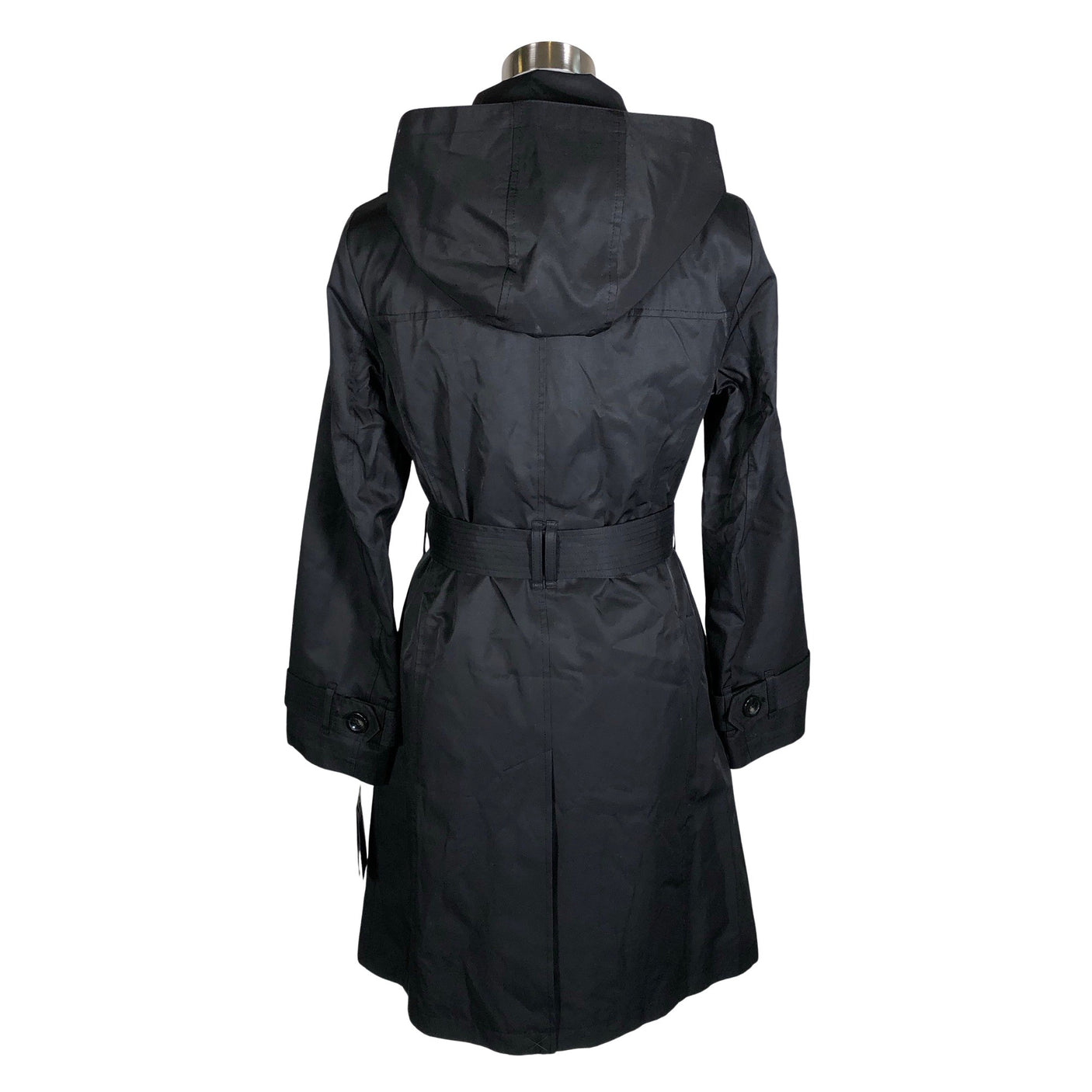 Naisten London Fog - Trenssitakki, koko 38 - Musta (2)