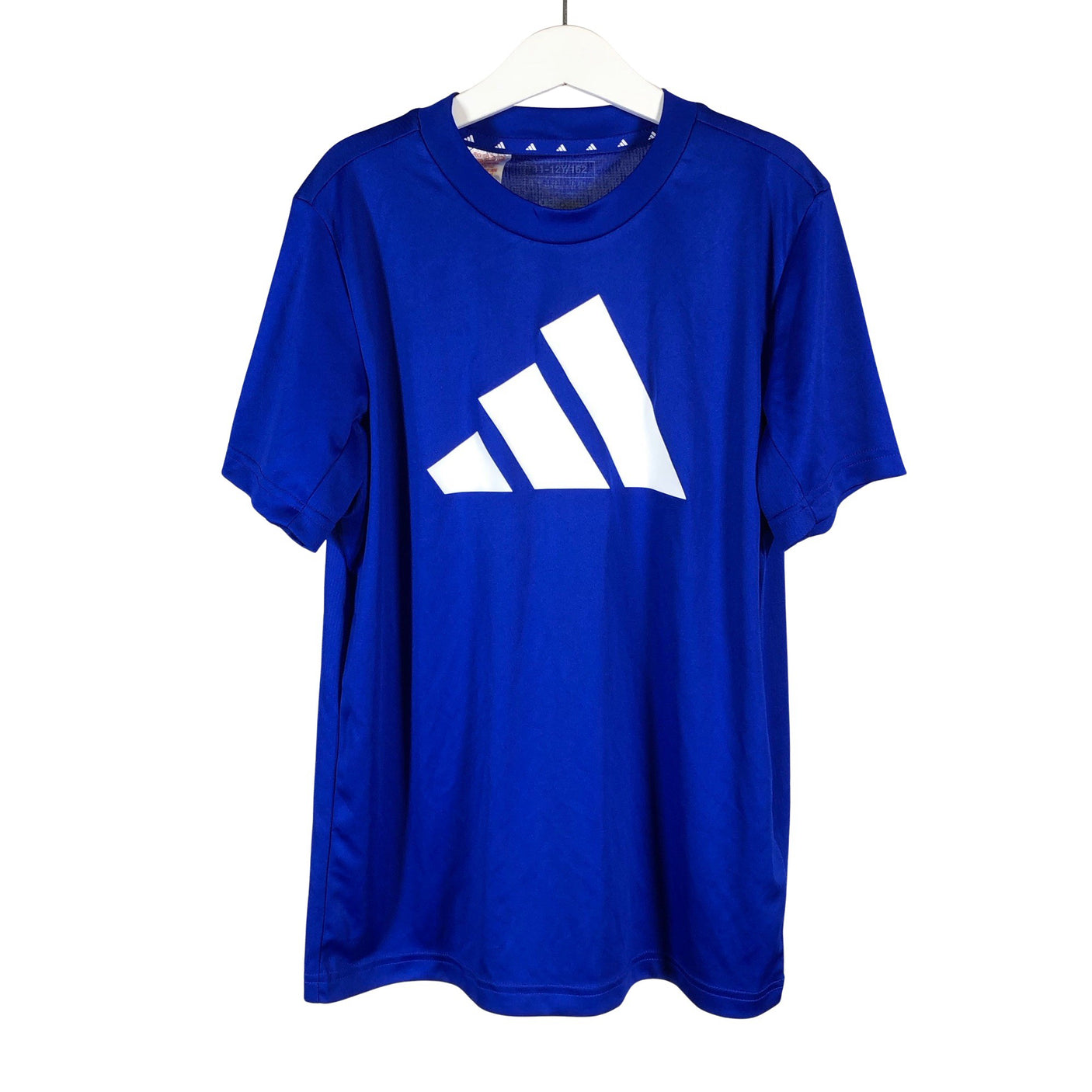 Unisex Adidas - Urheilupaita, lyhyet hihat, koko 146 - 152 - Sininen (1)