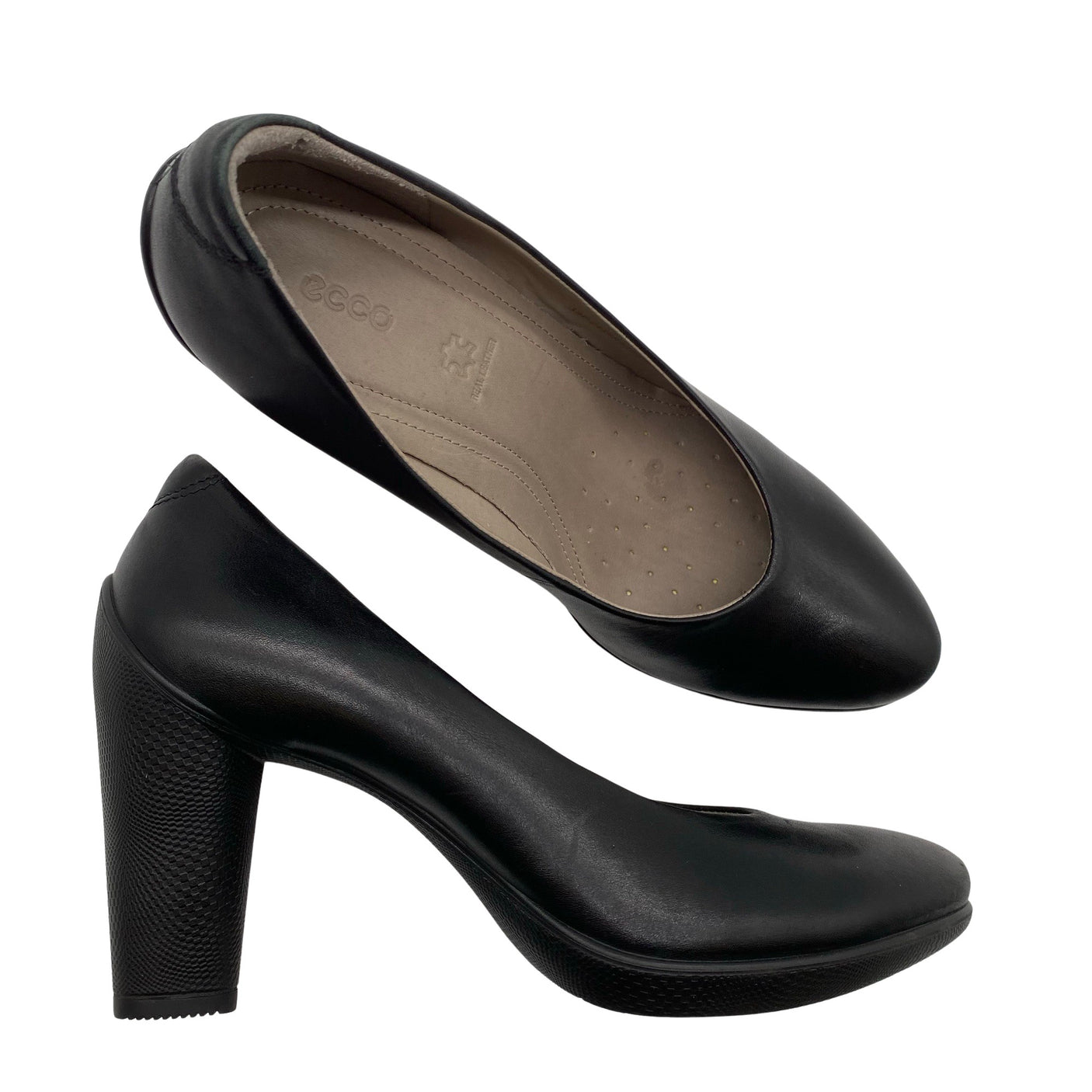 Naisten Ecco - Korkokengät, koko 39 - Musta (1)