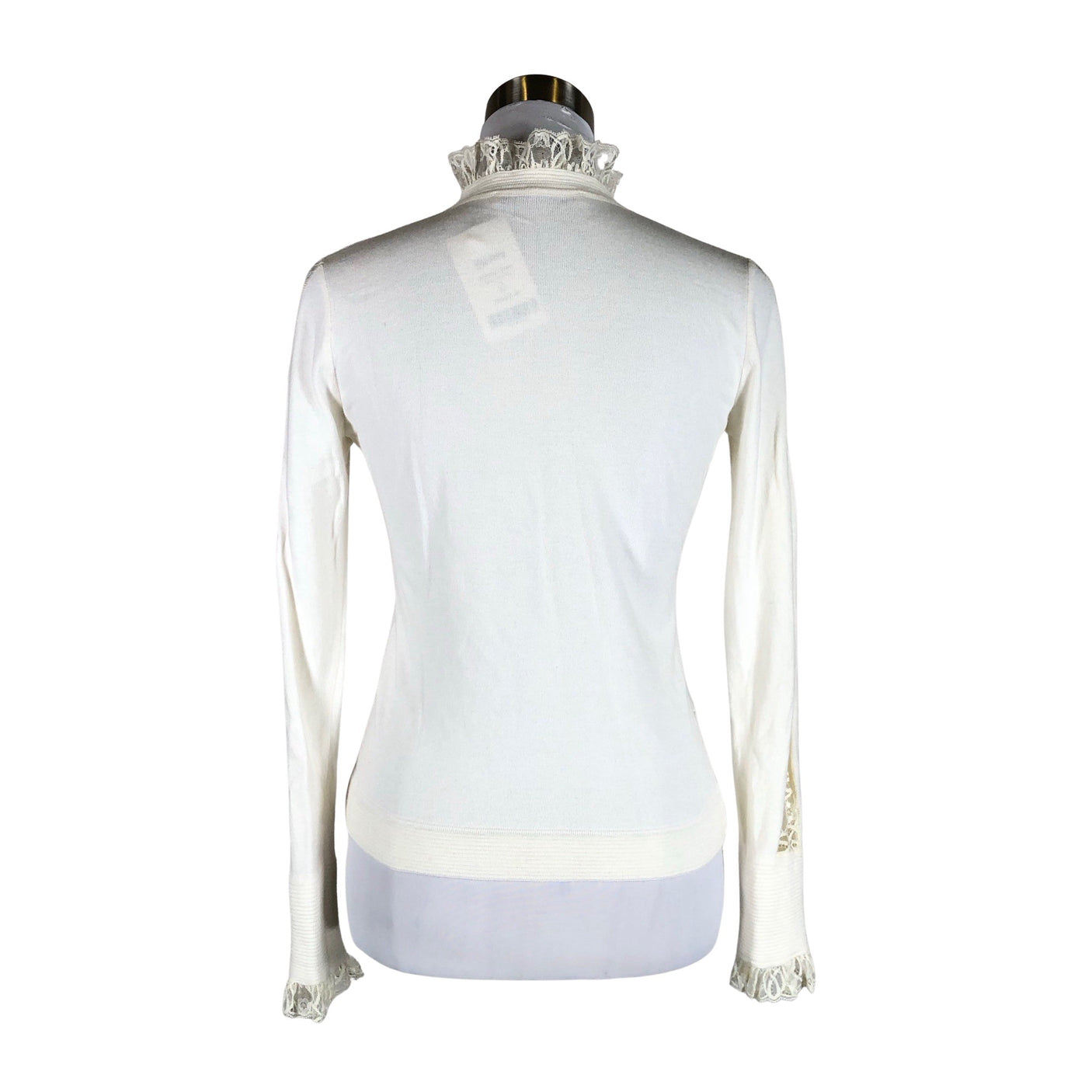 Naisten Blumarine - Neuletakki, koko 38 - Luonnonvalkoinen (2)