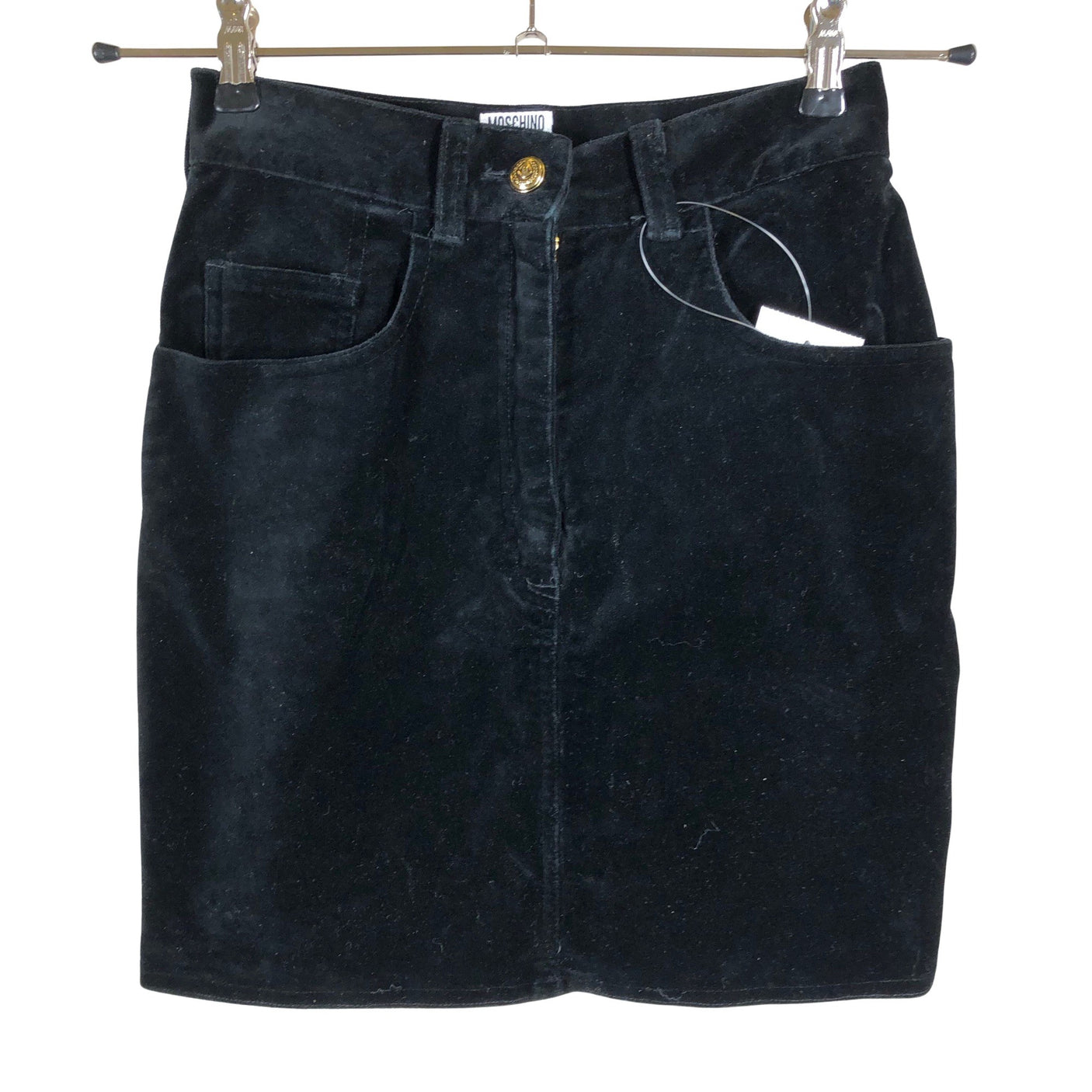 Naisten Moschino Jeans - Kangashame, koko 34 - Musta (1)