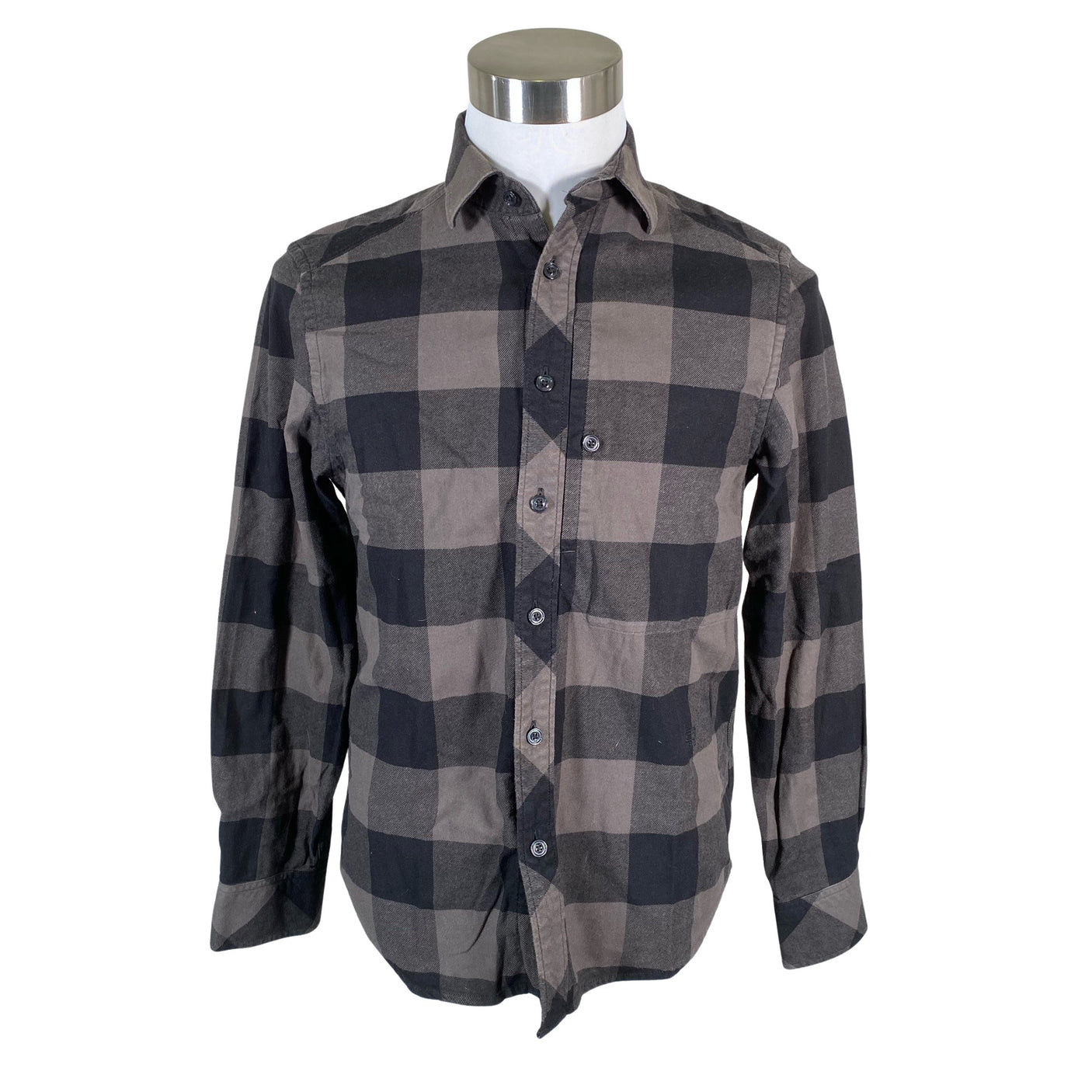 Miesten G-star - Flanellipaita, koko S - Ruskea (1)