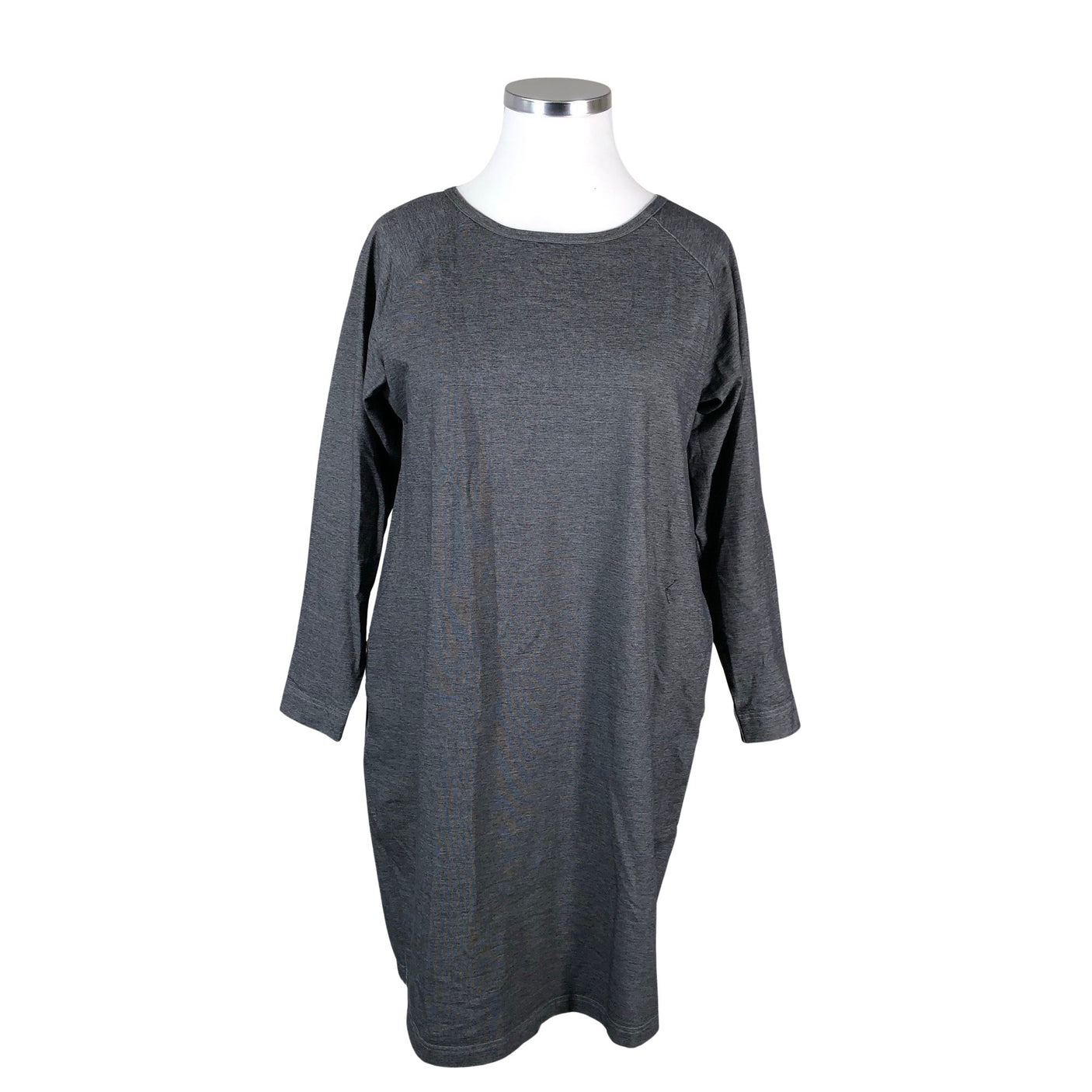 Naisten Aarrelabel - Trikoomekko, koko 42 - Harmaa (1)