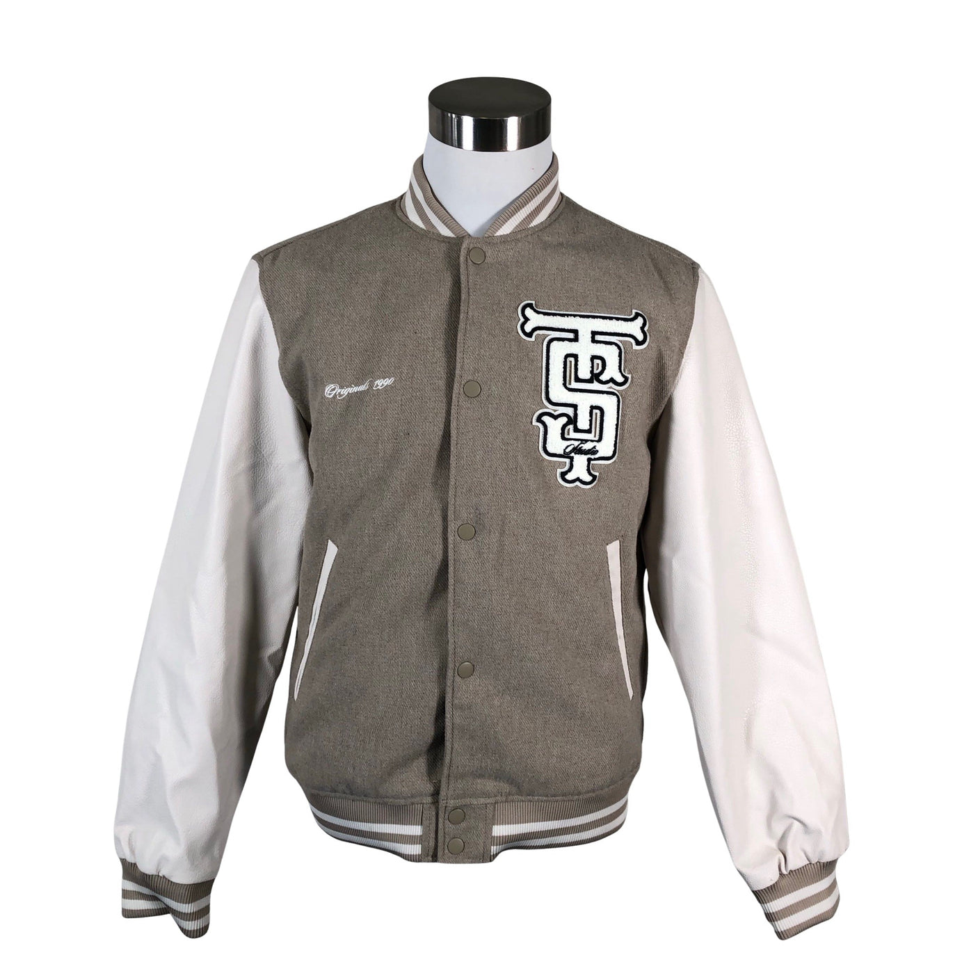 Miesten Jack & Jones - Ulkoilutakki, koko L - Beige (1)