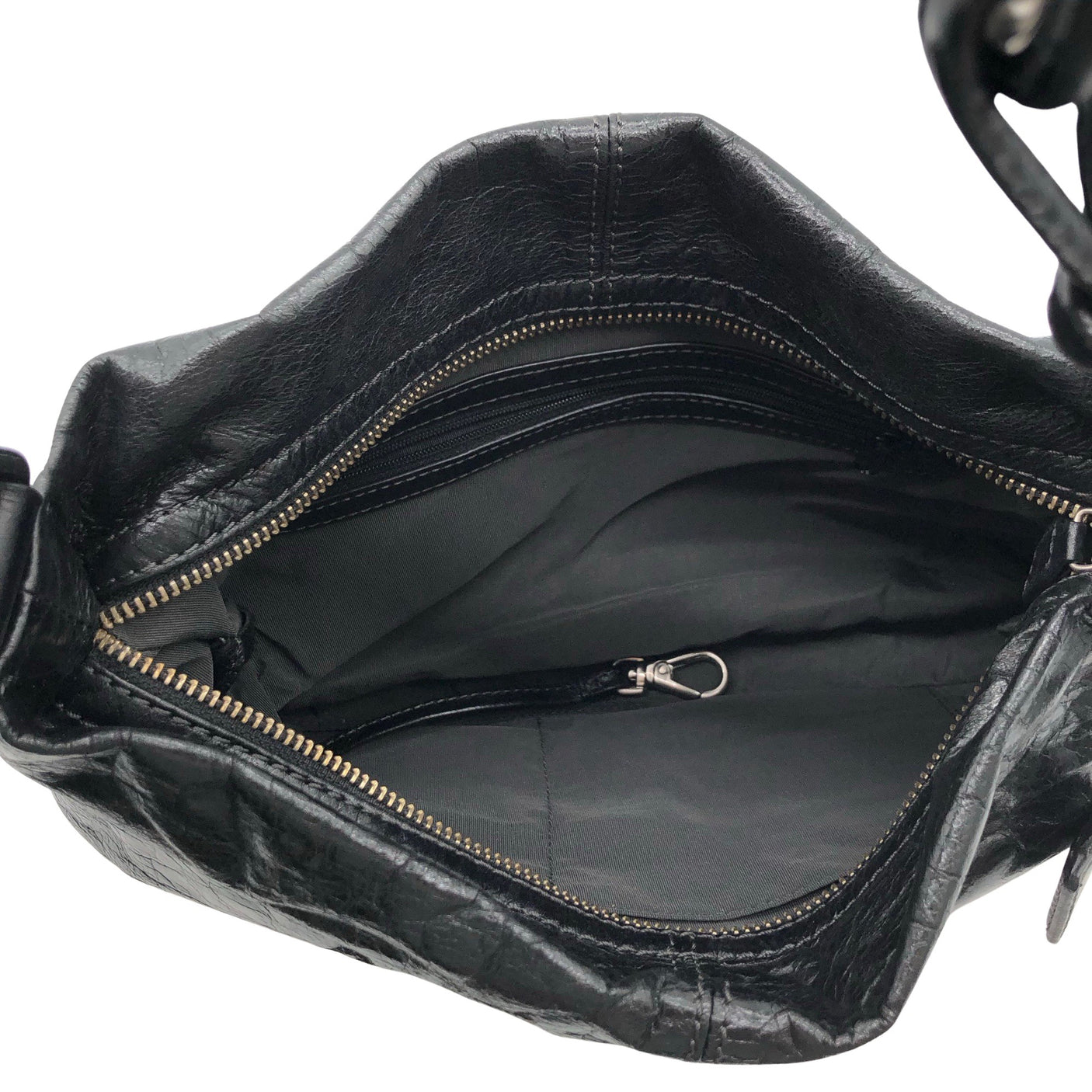 Naisten Ecco - Käsilaukku, koko Midi - Musta (2)