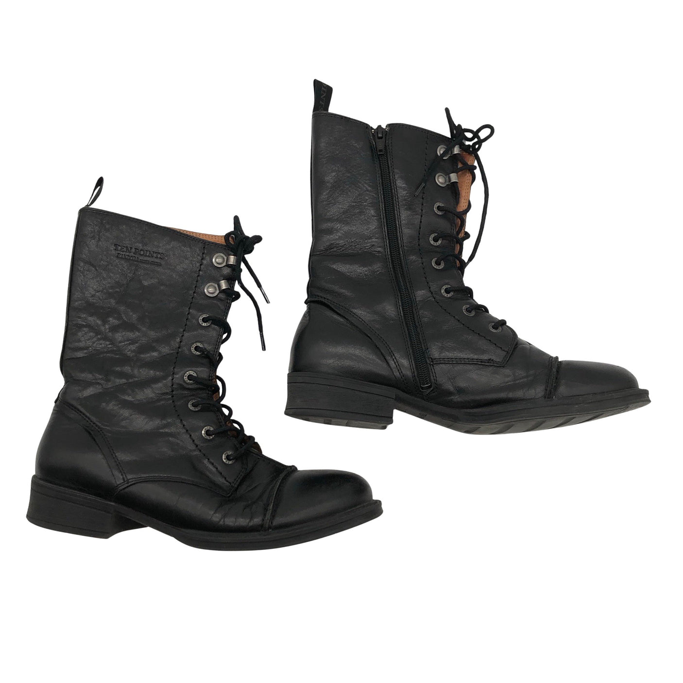 Naisten Ten Points - Saappaat, koko 39 - Musta (1)