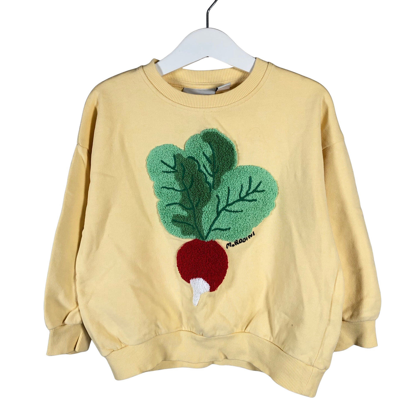 Unisex Mini Rodini - Collegepaita, koko 104 - 110 - Keltainen (1)