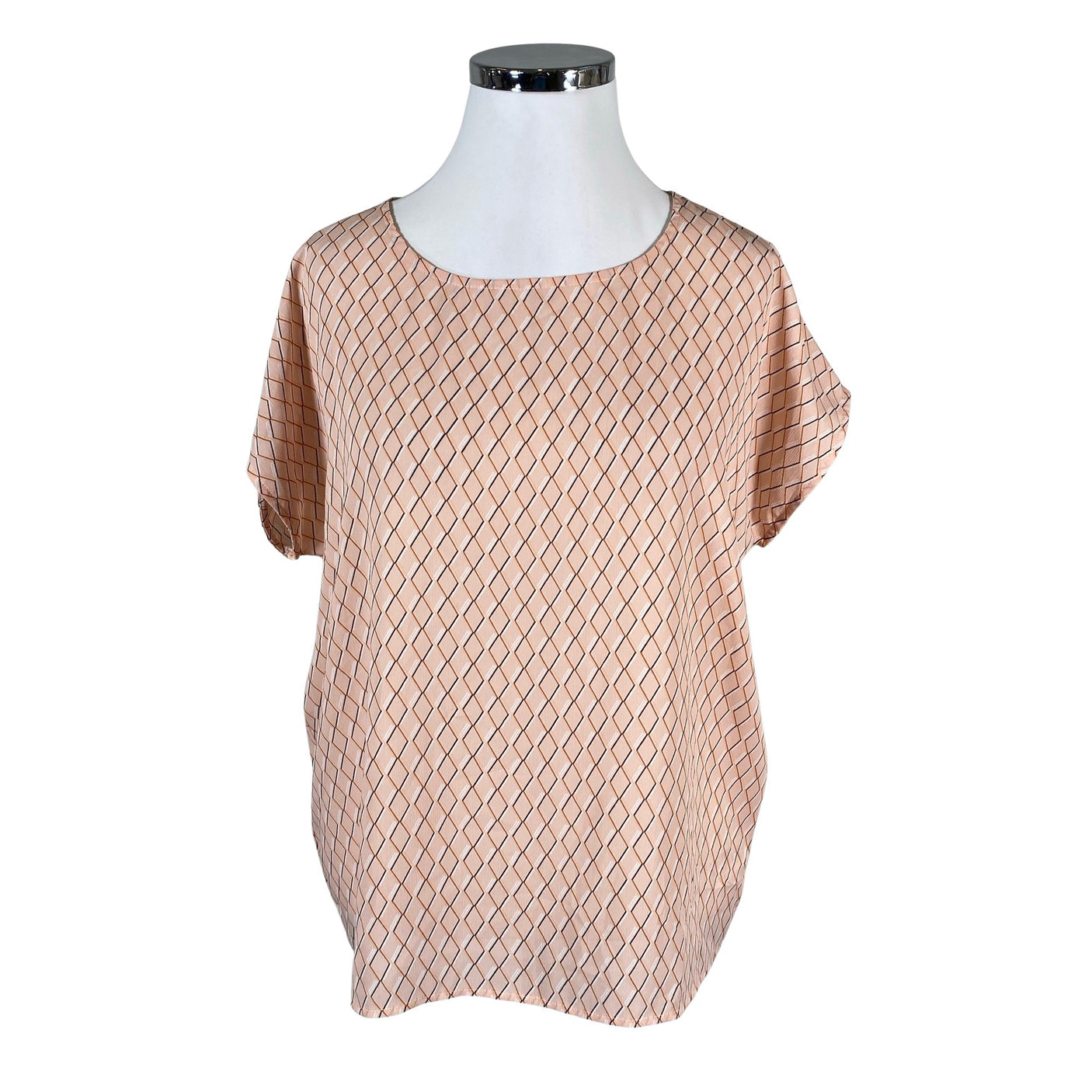 Naisten Saint Tropez - Lyhythihainen pusero, koko 42 - Vaaleanpunainen (1)