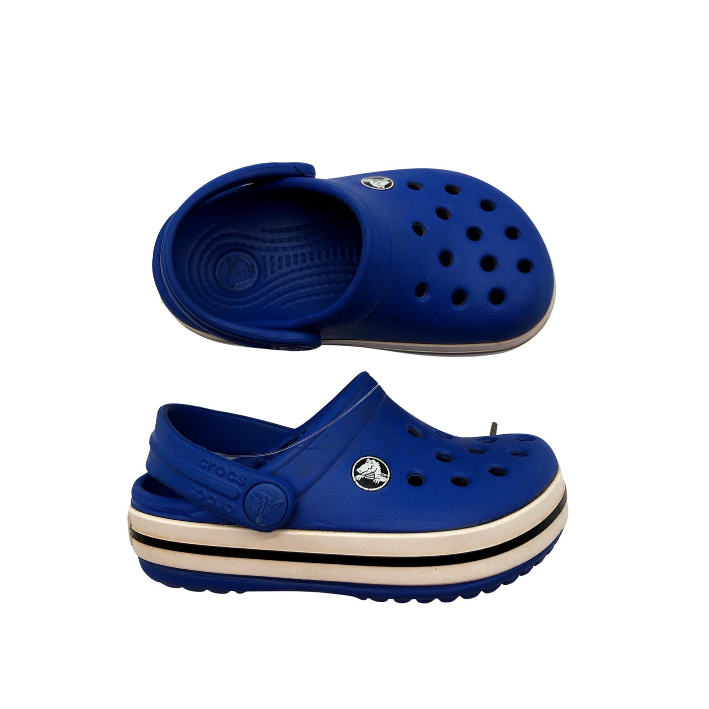Unisex Crocs - Pistokkaat, koko 19 - Sininen (1)