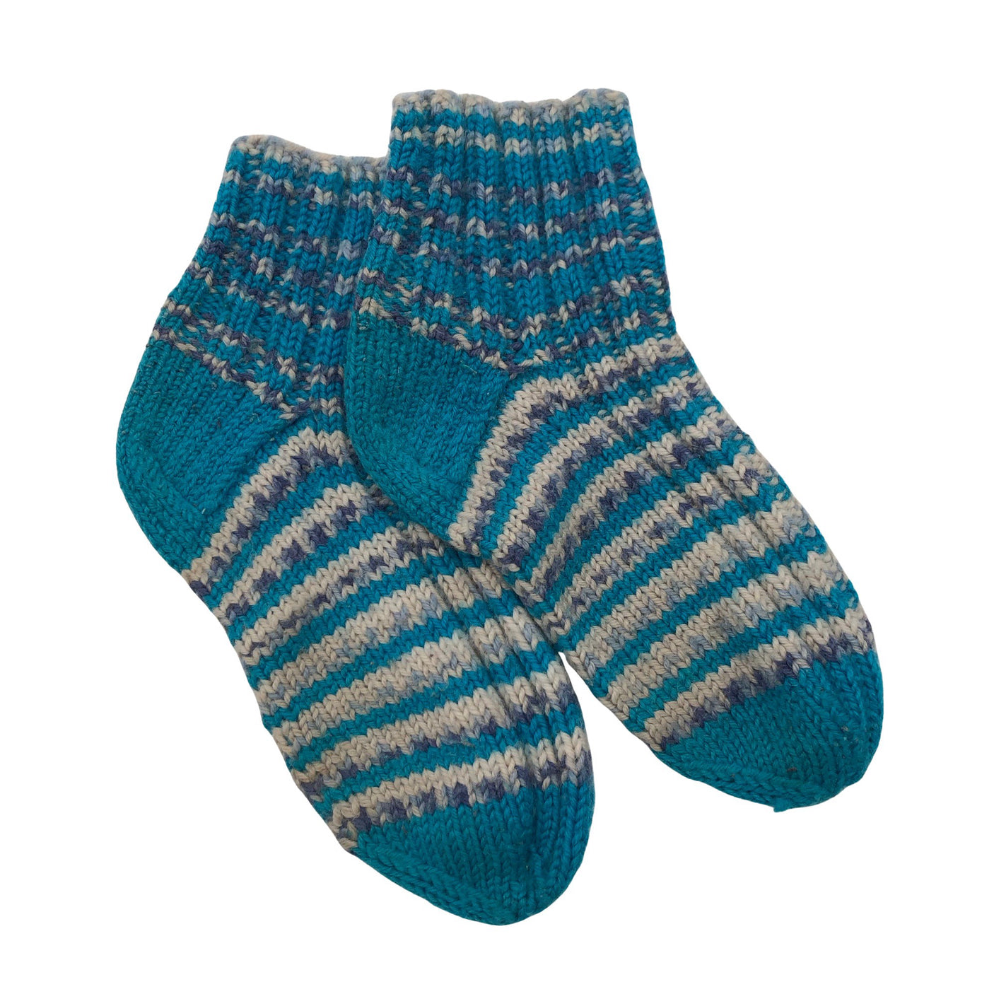 Unisex Handmade - Villasukat, koko 36 - Sininen (1)