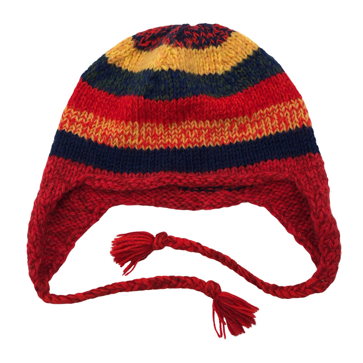 Naisten Handmade - Talvihattu, koko 56 - 58 cm - Punainen (1)