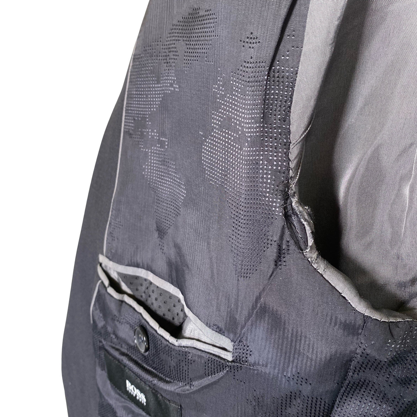 Miesten Hugo Boss - Puvun takki, koko L - Musta (3)