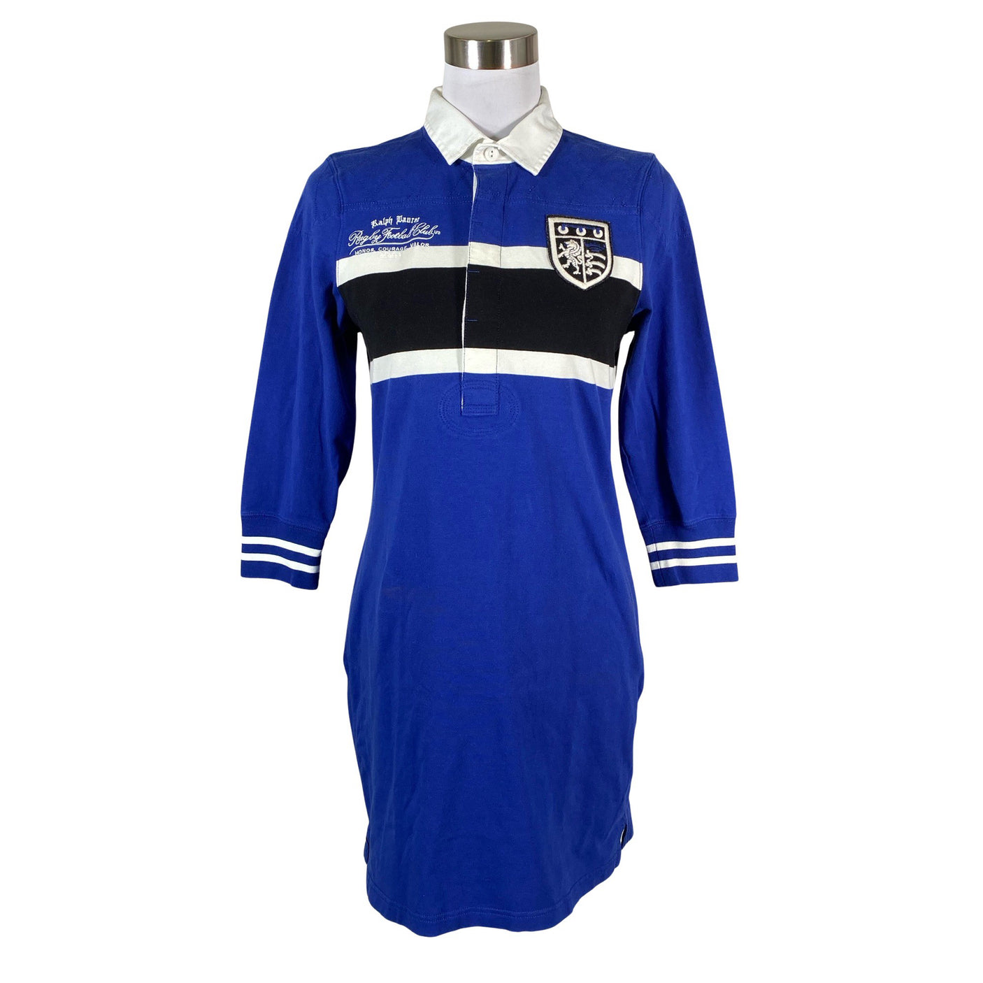 Naisten Polo Ralph Lauren - Trikoomekko, koko 40 - Sininen (1)