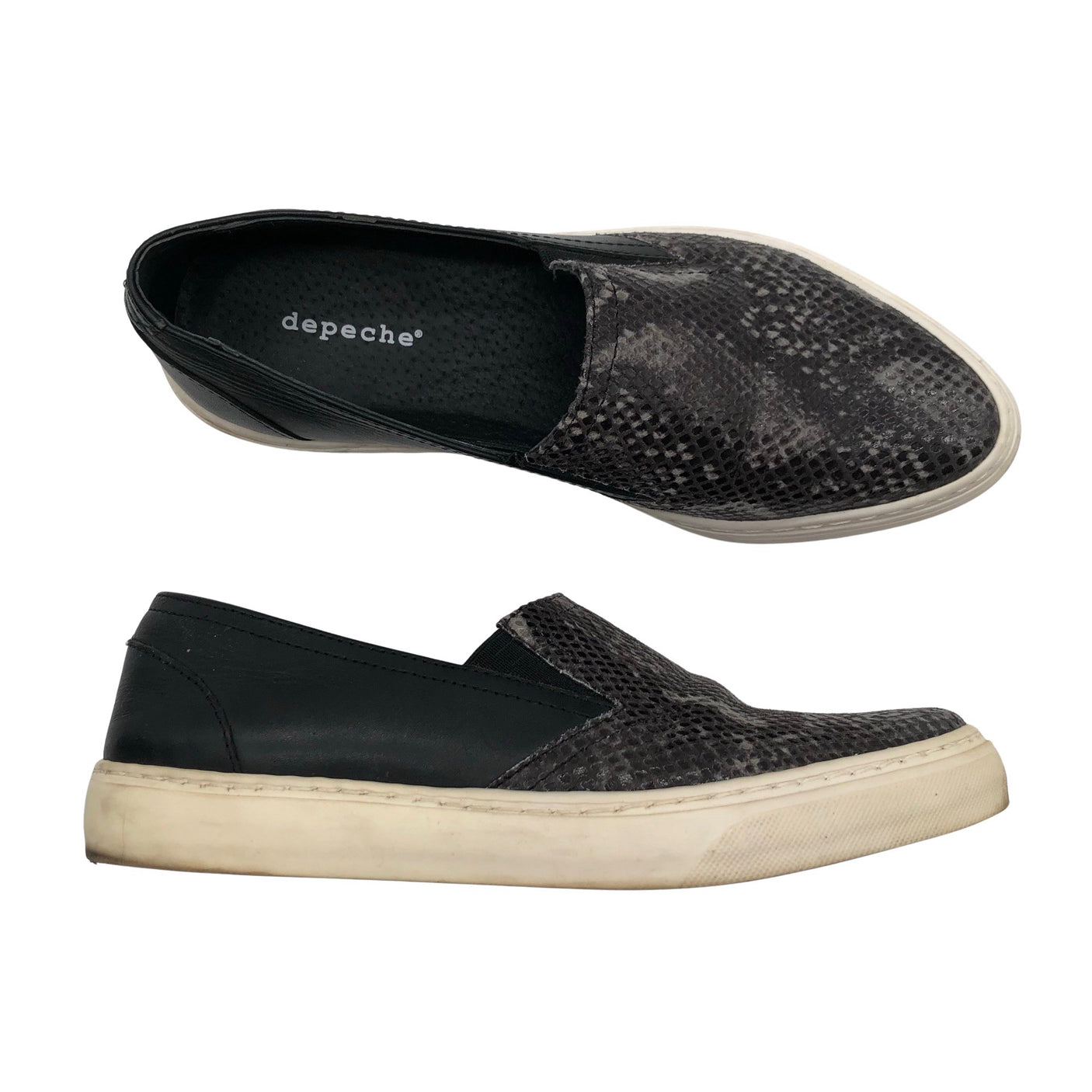 Naisten Depeche - Loaferit, koko 37 - Harmaa (1)