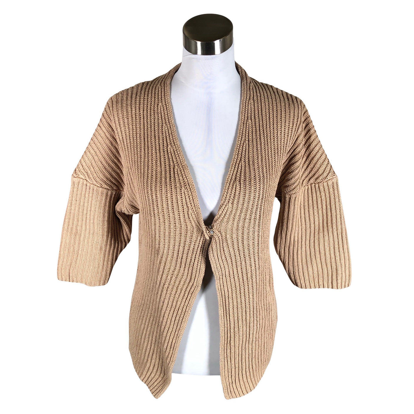 Naisten Nanso - Neuletakki, koko 34 - Beige (1)