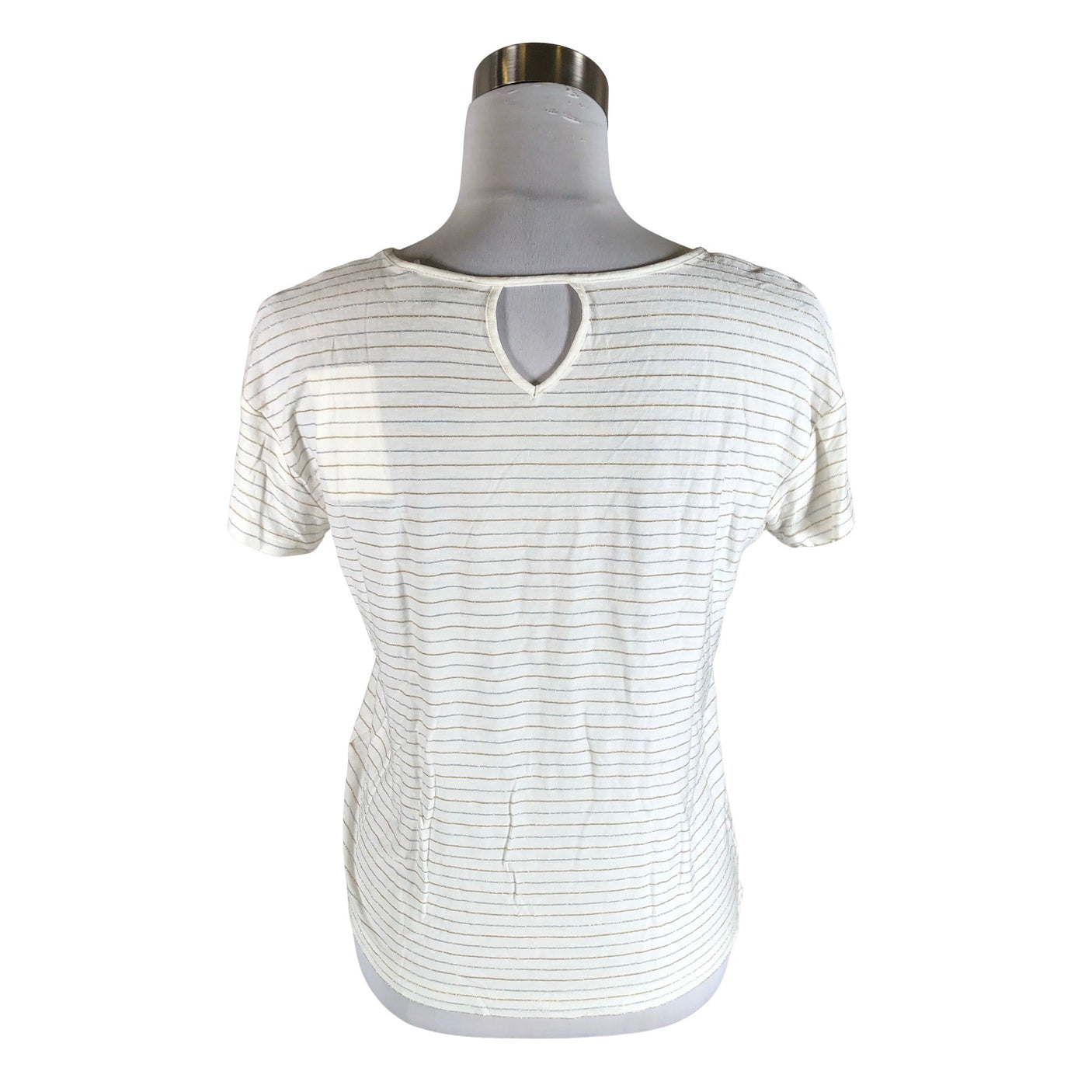 Naisten Massimo Dutti - T-paita, koko 38 - Luonnonvalkoinen (2)