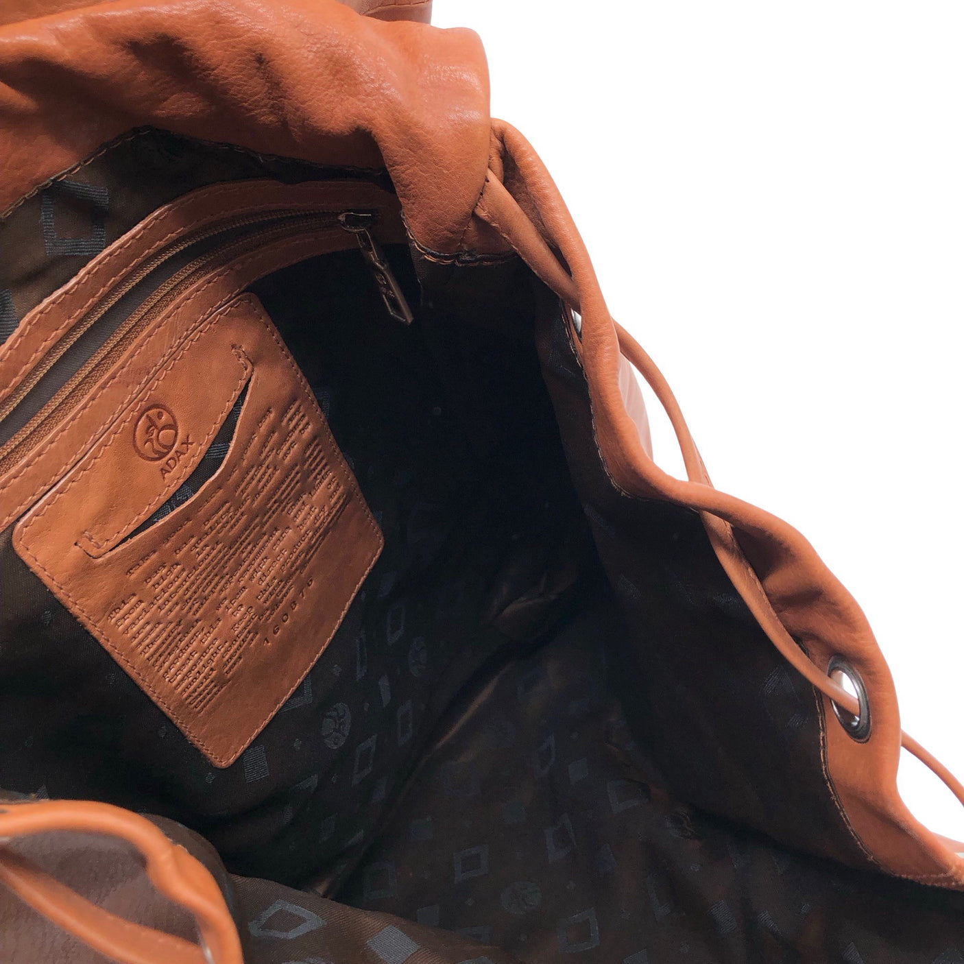 Naisten Adax - Reppu, koko Maxi - Ruskea (2)