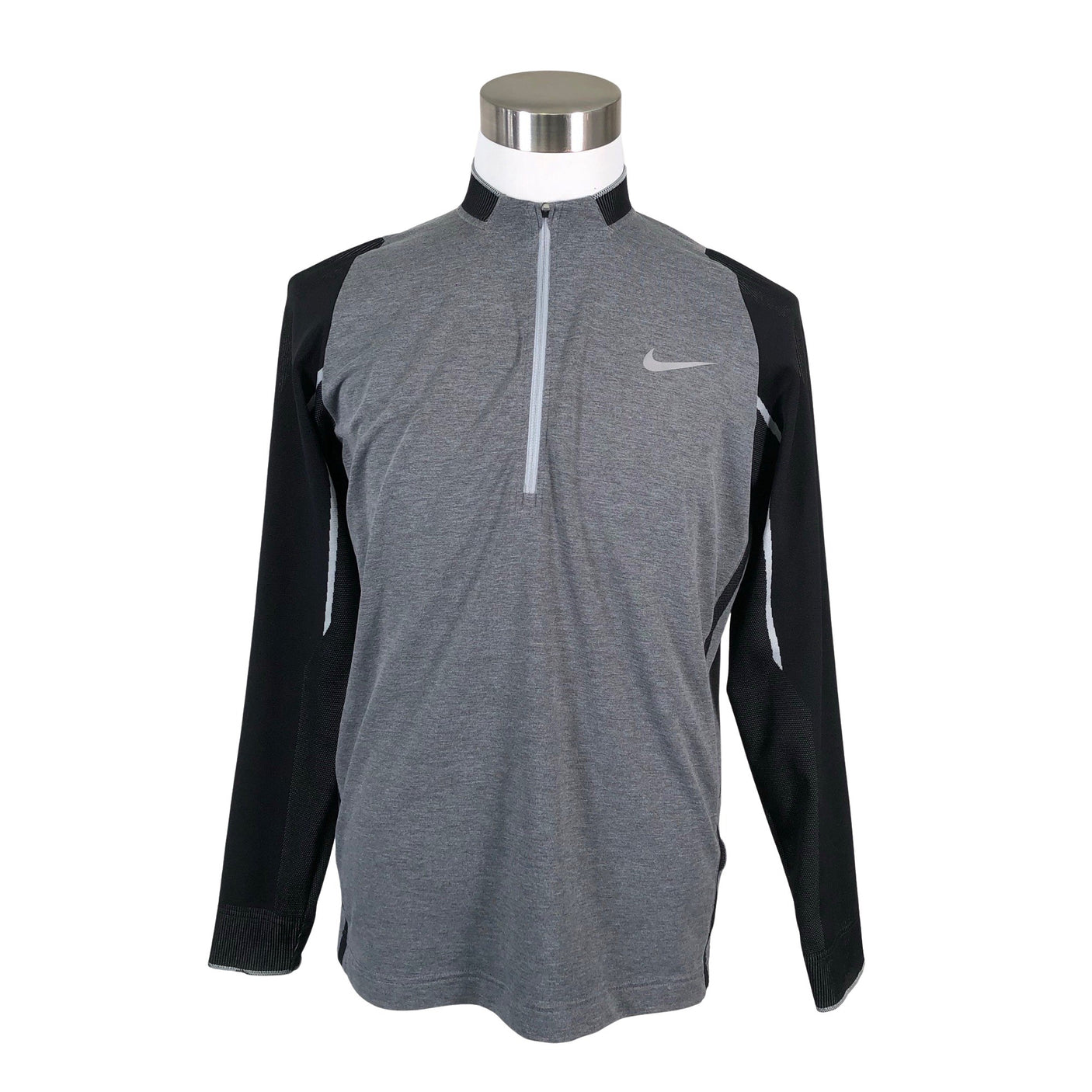 Miesten Nike - Urheilupaita, pitkät hihat, koko M - Harmaa (1)