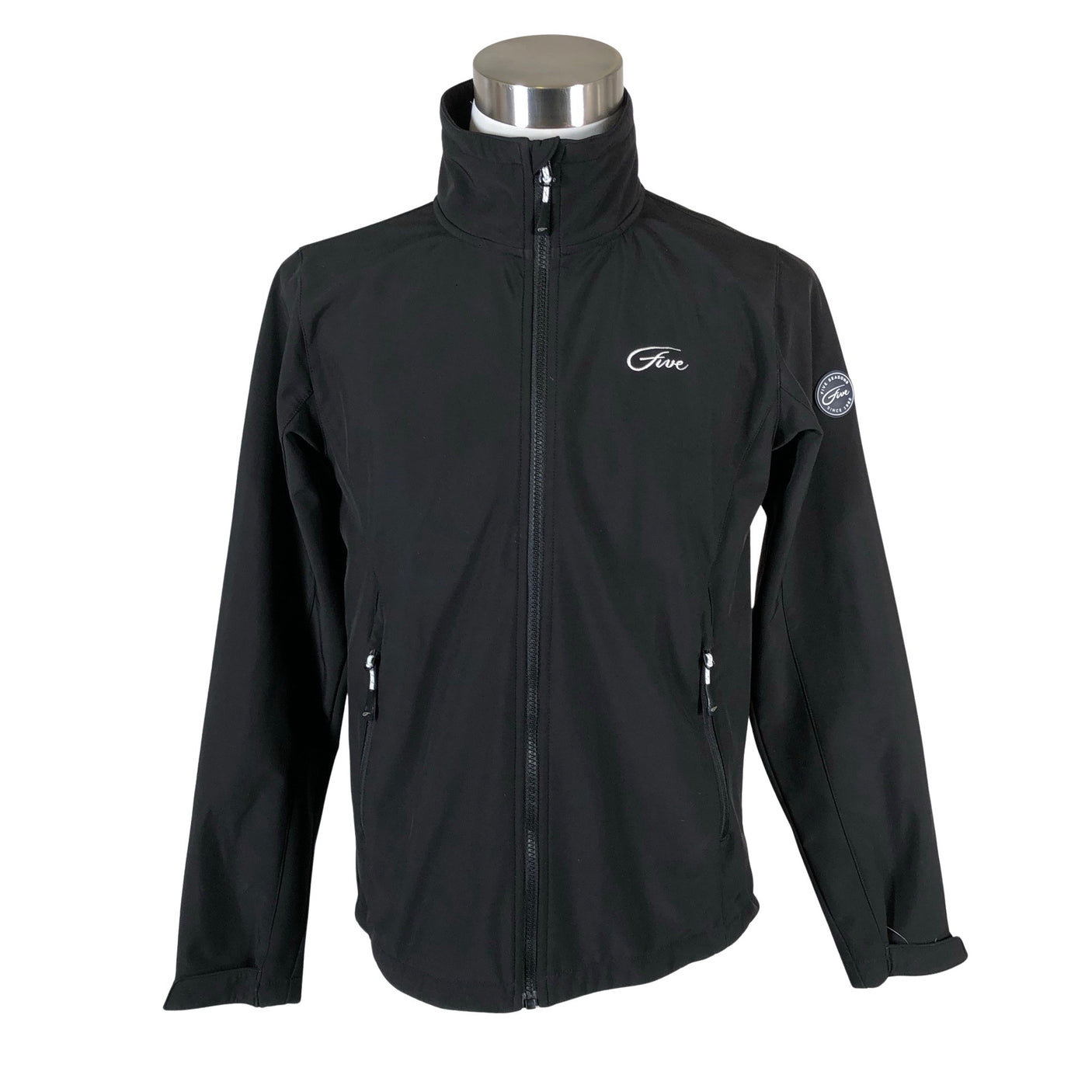 Miesten Five seasons - Softshell-takki, koko S - Musta (1)