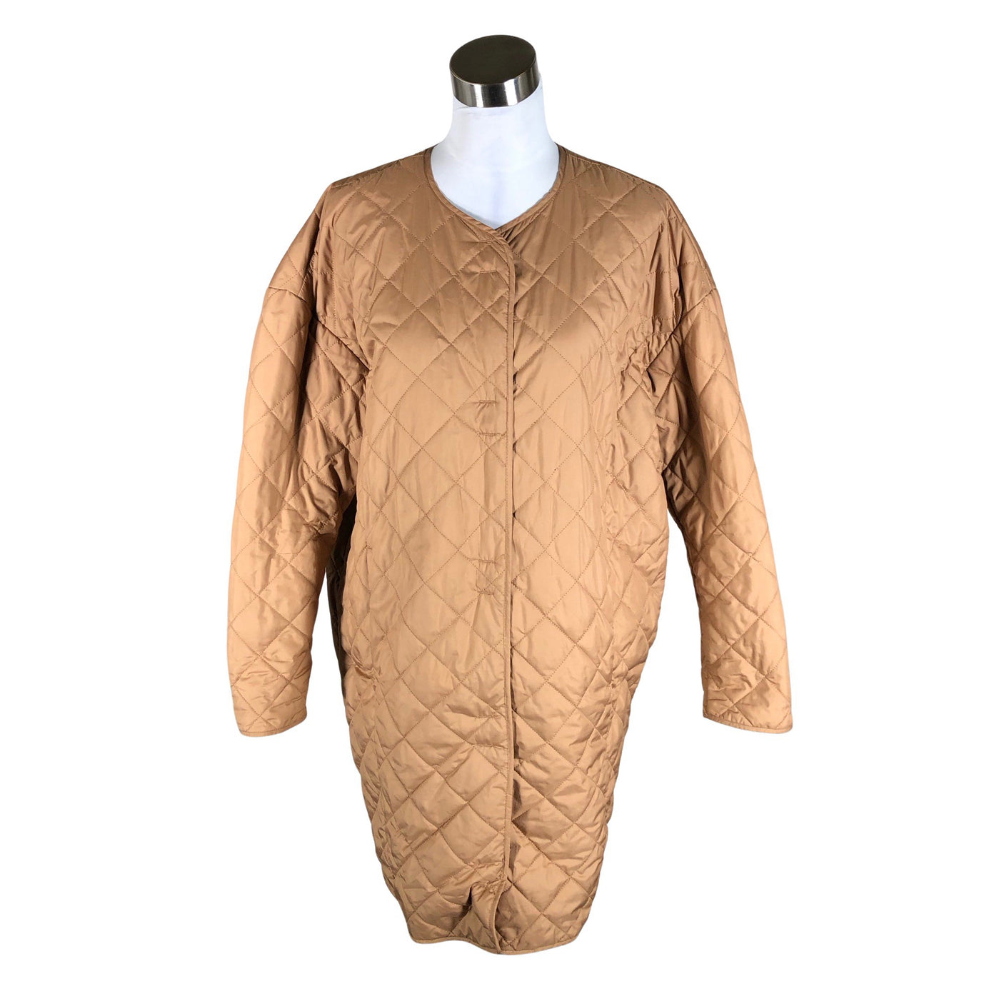 Naisten Didriksons - Tikkitakki, koko 40 - Ruskea (1)