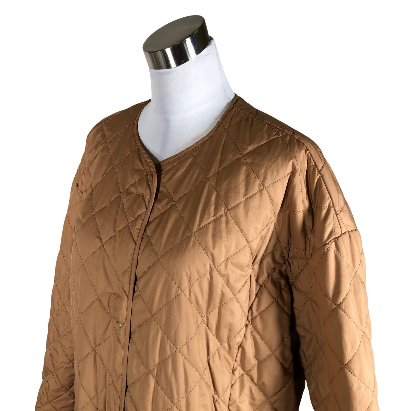 Naisten Didriksons - Tikkitakki, koko 40 - Ruskea (3)