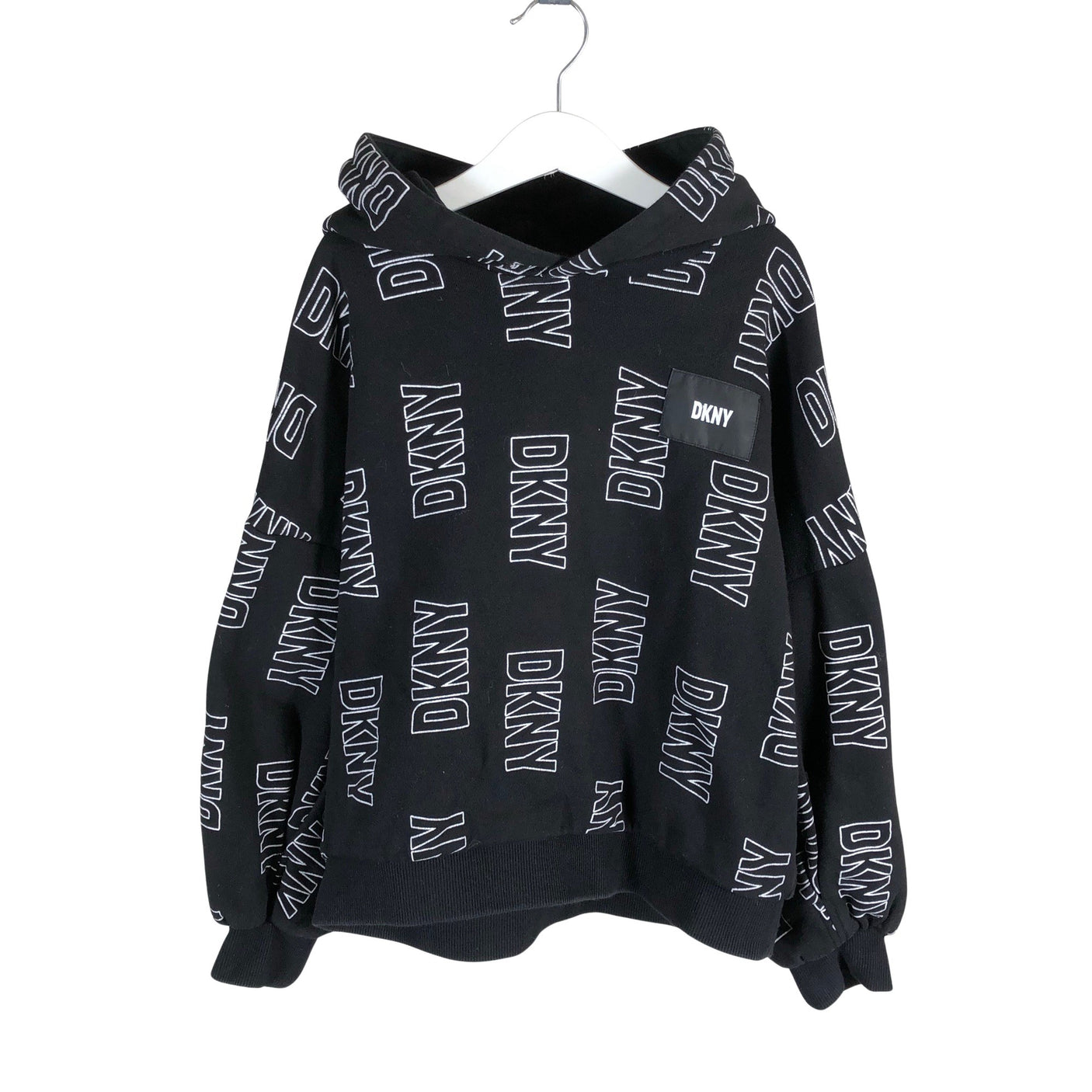 Tyttöjen DKNY - Huppari, koko 134 - 140 - Musta (1)
