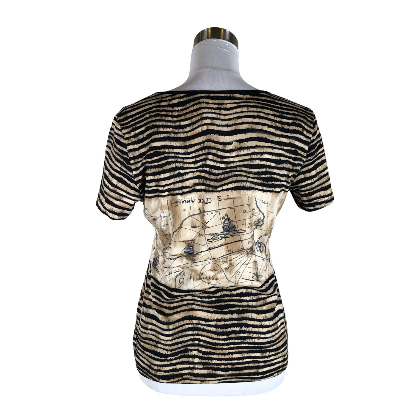 Naisten Tommy Hilfiger - T-paita, koko 38 - Ruskea (2)