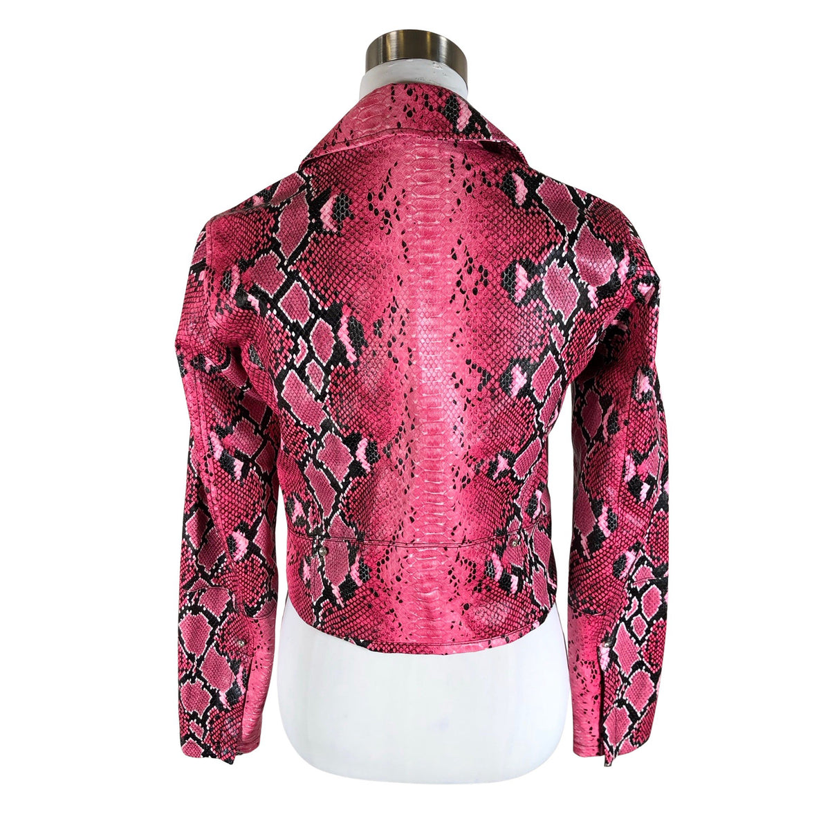 Naisten Guess - Nahkatakki, koko 36 - Pinkki (2)