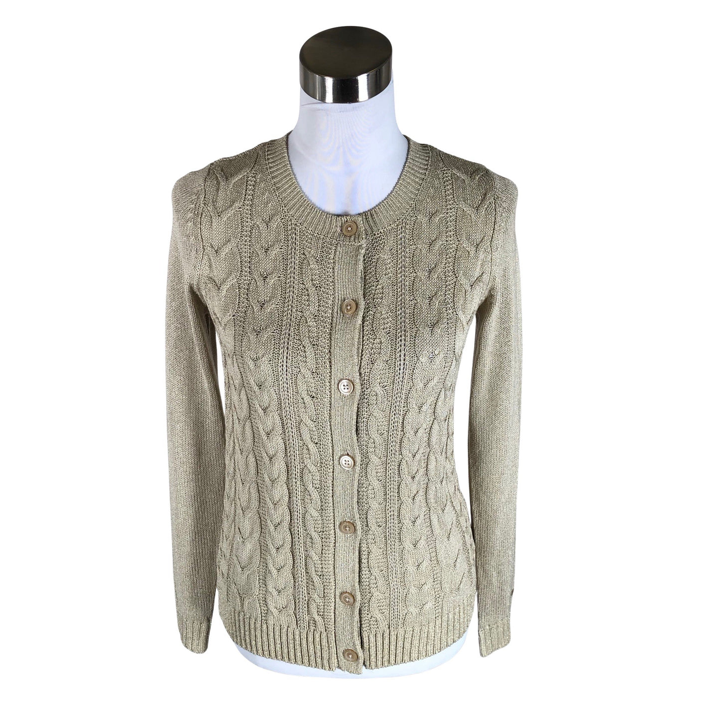 Naisten Noom - Neuletakki, koko 36 - Beige (1)