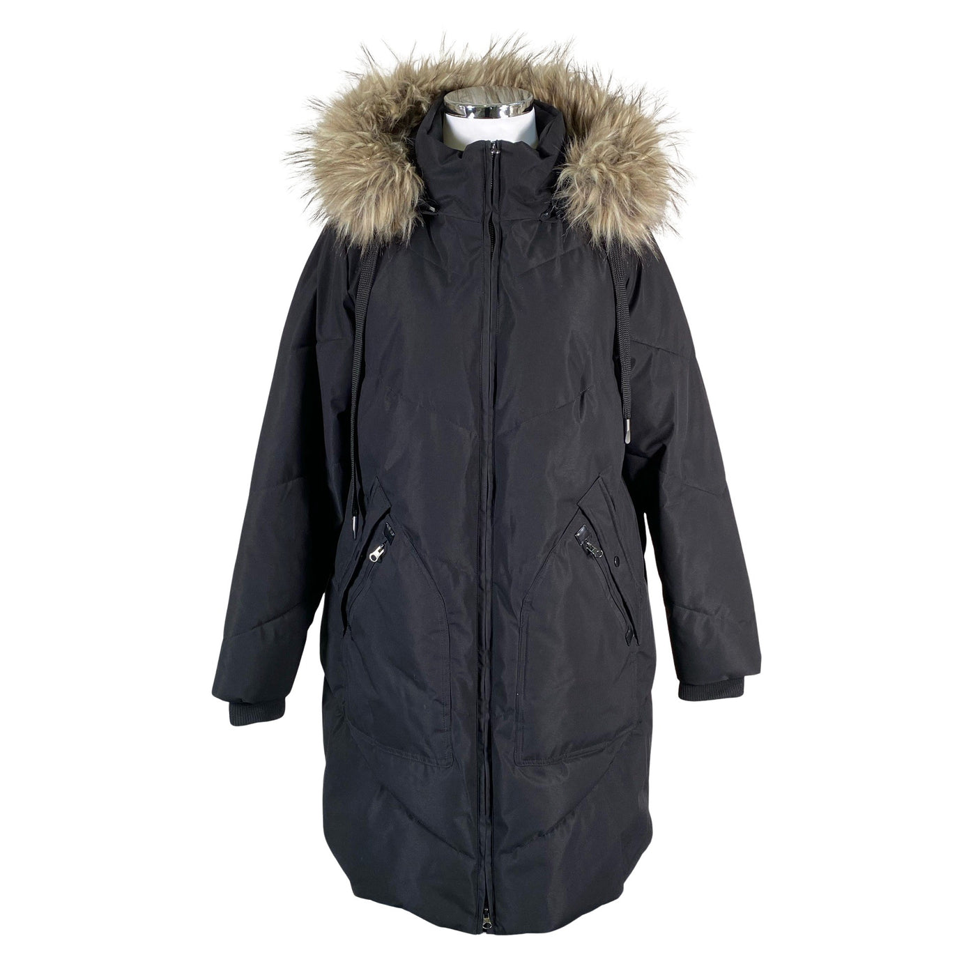 Naisten Zizzi - Toppatakki, koko 46 - Musta (1)