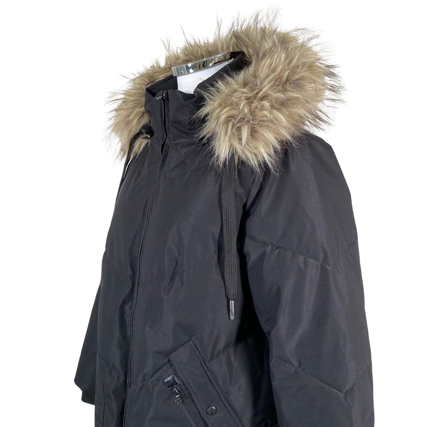 Naisten Zizzi - Toppatakki, koko 46 - Musta (3)