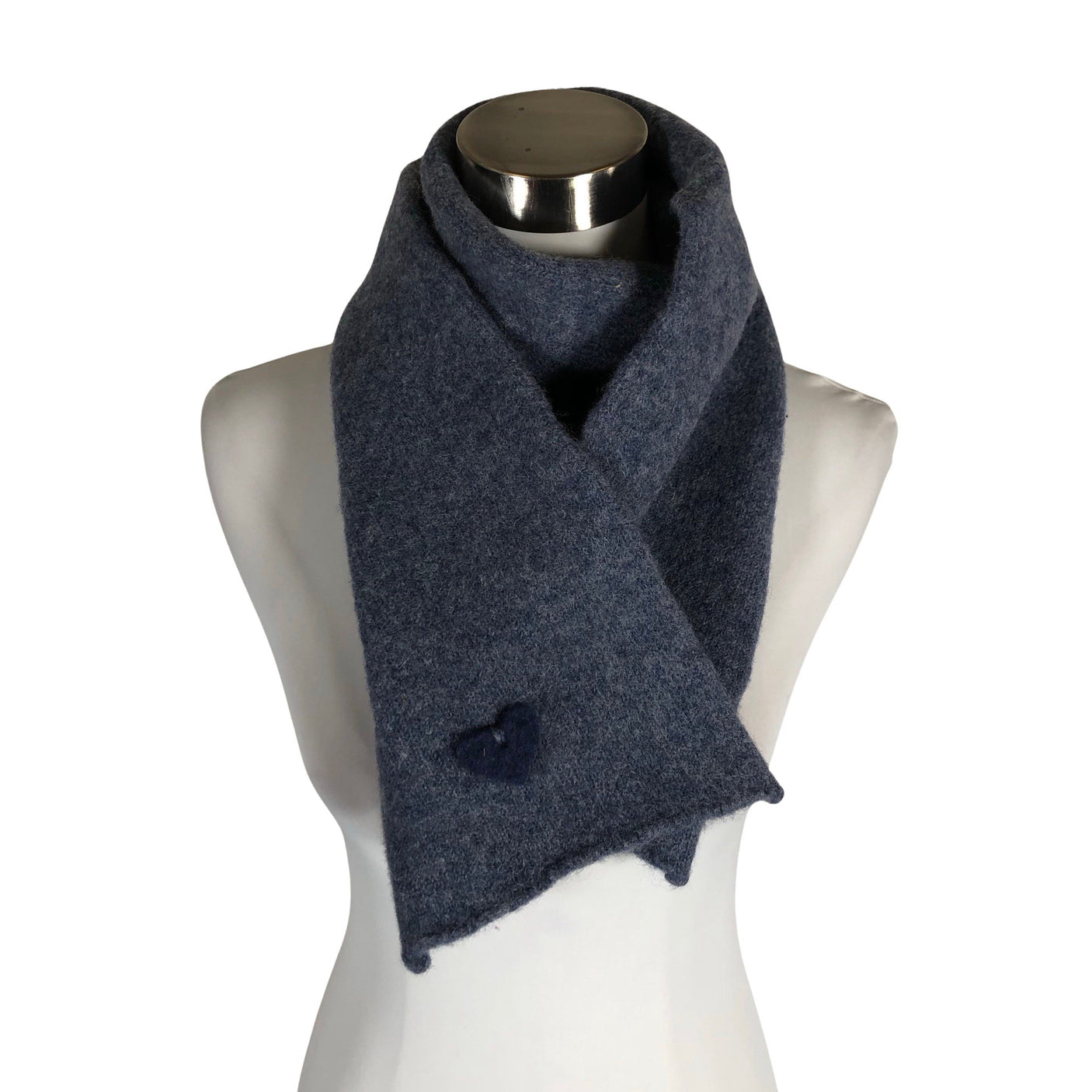 Naisten Handmade - Talvihattu, koko 58 - 60 cm - Sininen (2)