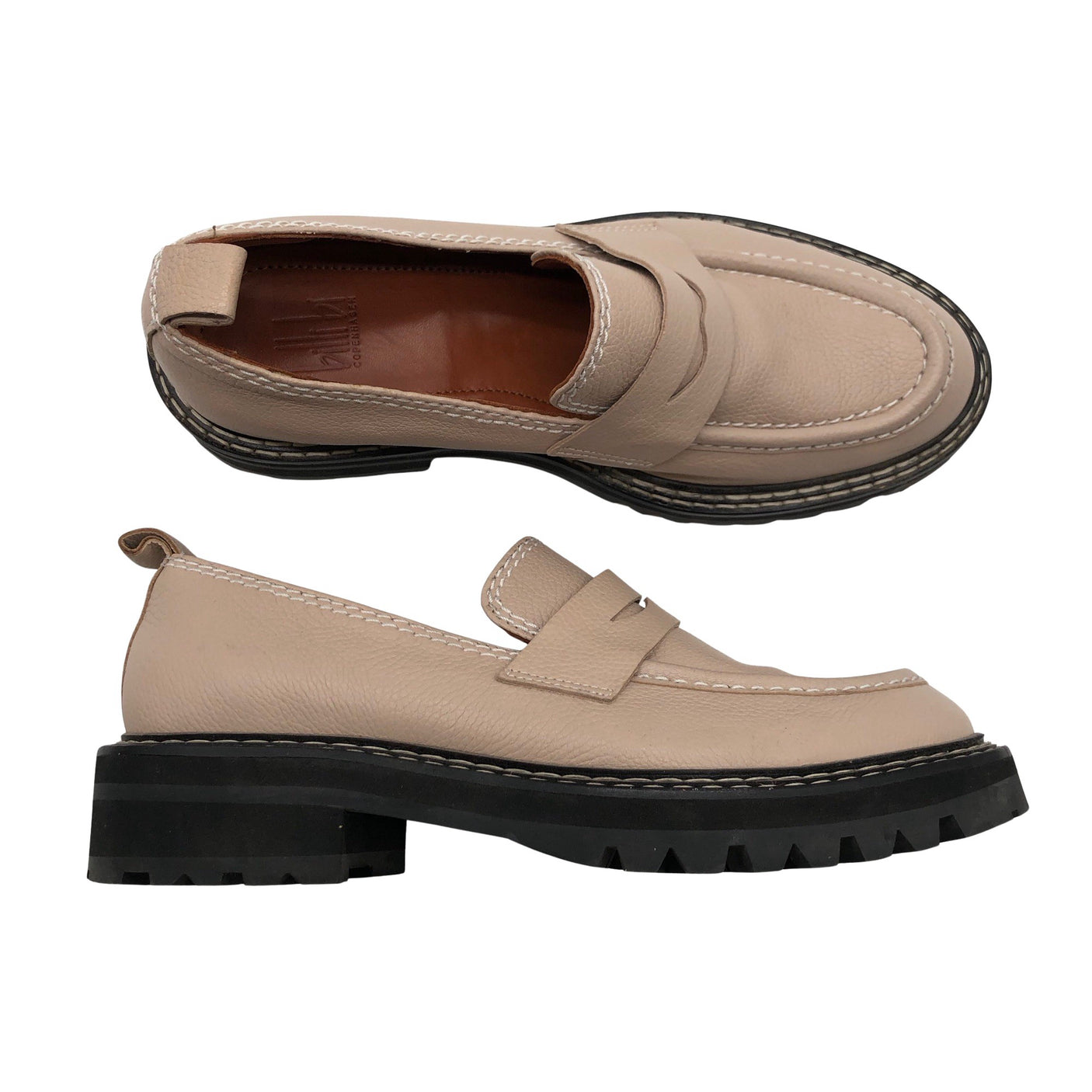 Naisten Billi Bi - Loaferit, koko 39 - Beige (1)