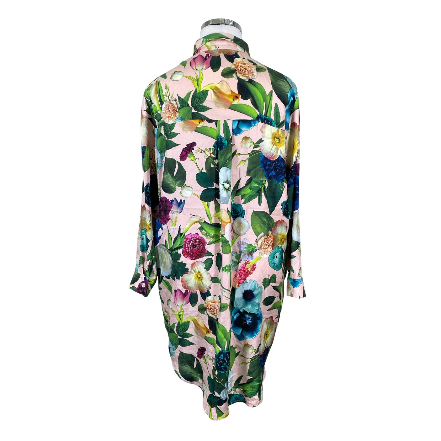 Naisten Uhana Design - Sifonkimekko, koko 44 - Vaaleanpunainen (2)