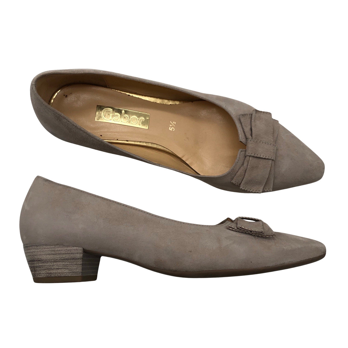 Naisten Gabor - Korkokengät, koko 38 - Beige (1)