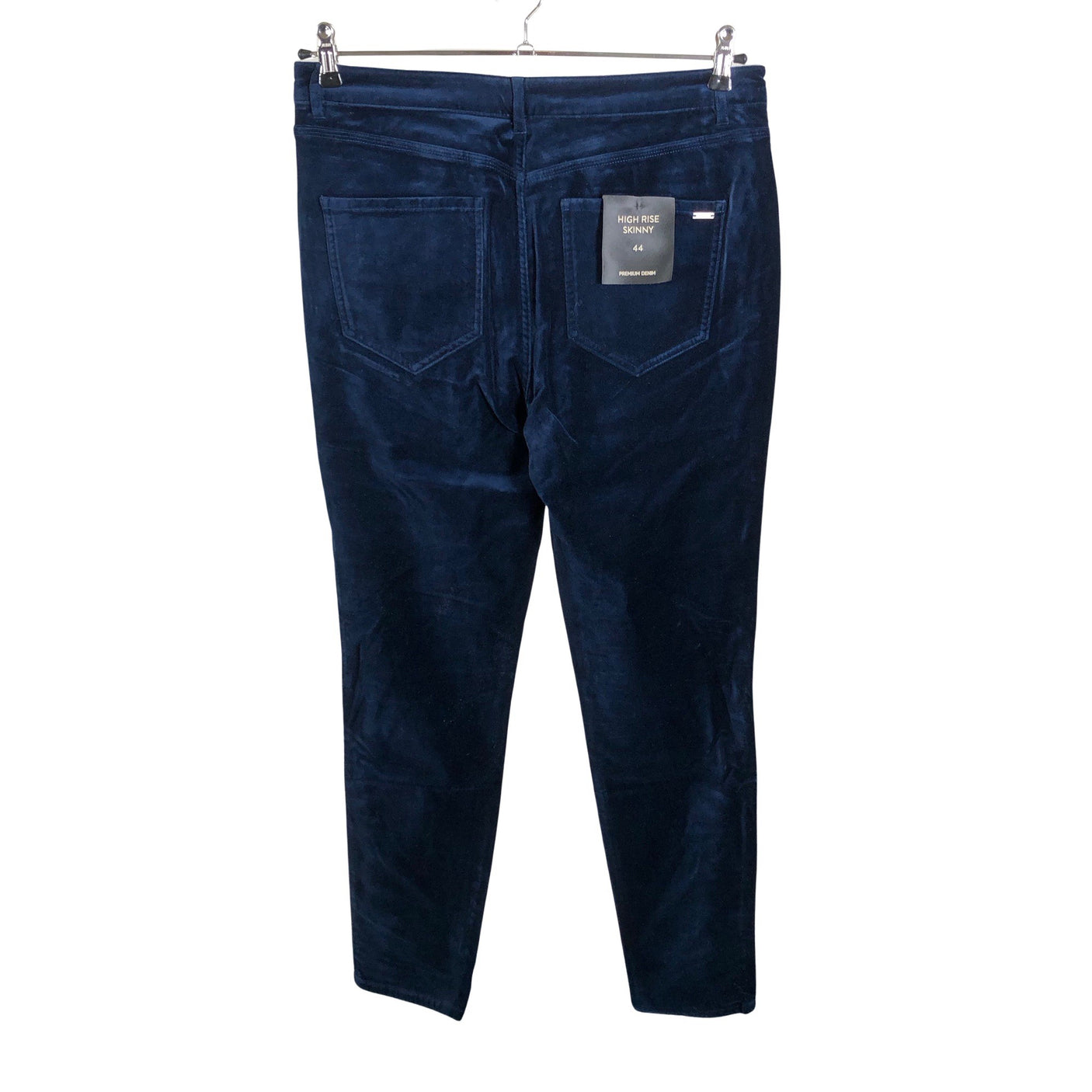 Naisten Massimo Dutti - Samettihousut, koko 44 - Sininen (2)