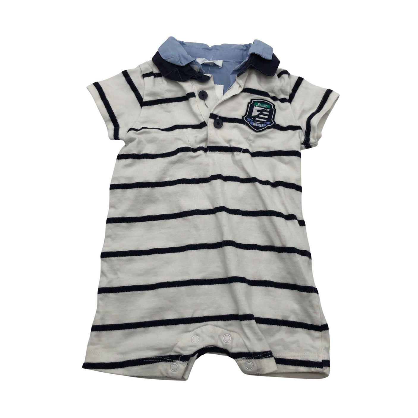 Unisex Jacadi - Haalari, koko 62 - 68 - Valkoinen (1)