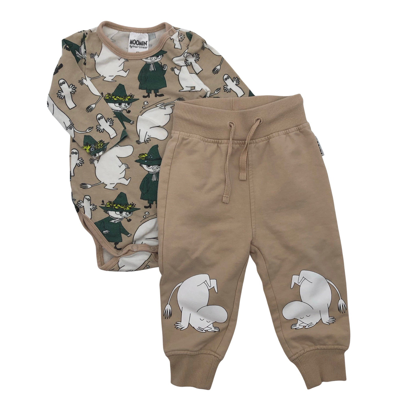 Unisex Martinex - Body, koko 56 - 62 - Ruskea (1)