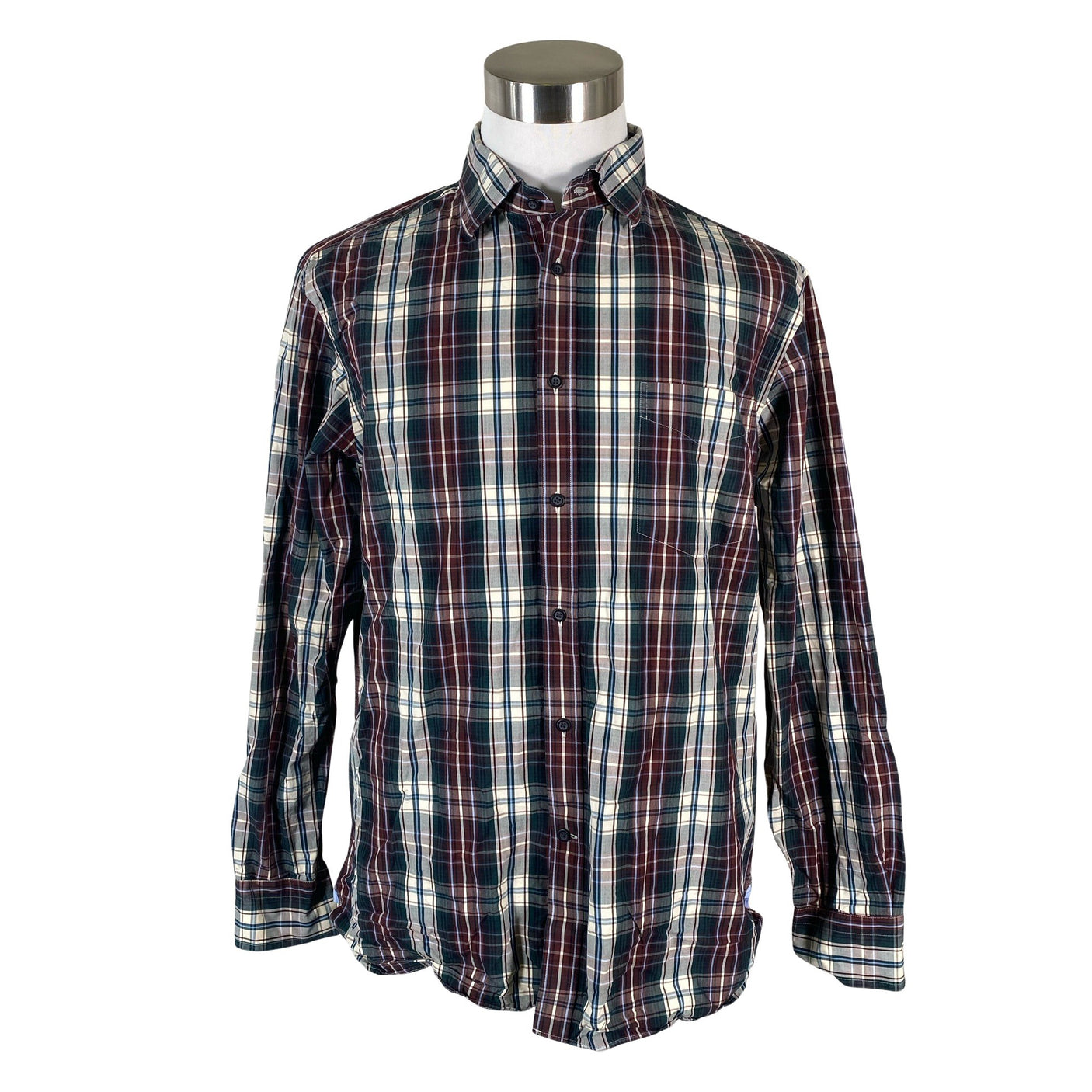 Miesten Hackett - Kauluspaita, koko XL - Viininpunainen (1)